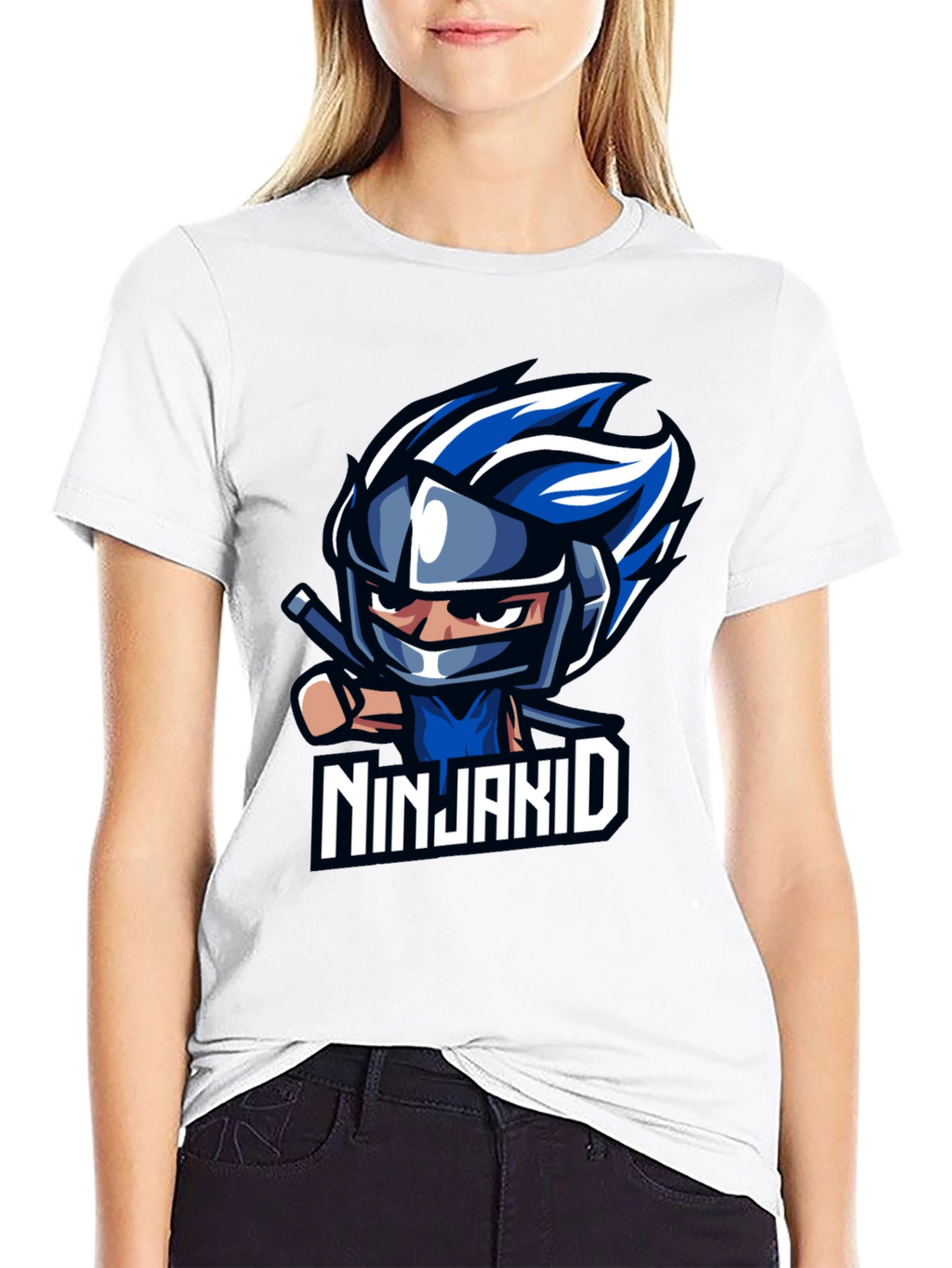NinjaKid Graphic Tee - Cool Black T-Shirt