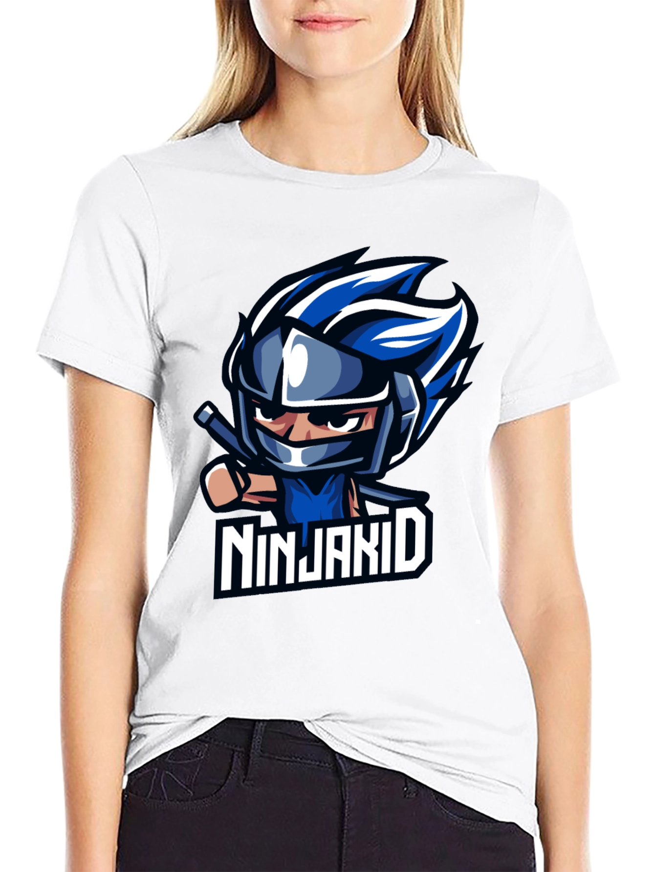 NinjaKid Graphic Tee - Cool Black T-Shirt