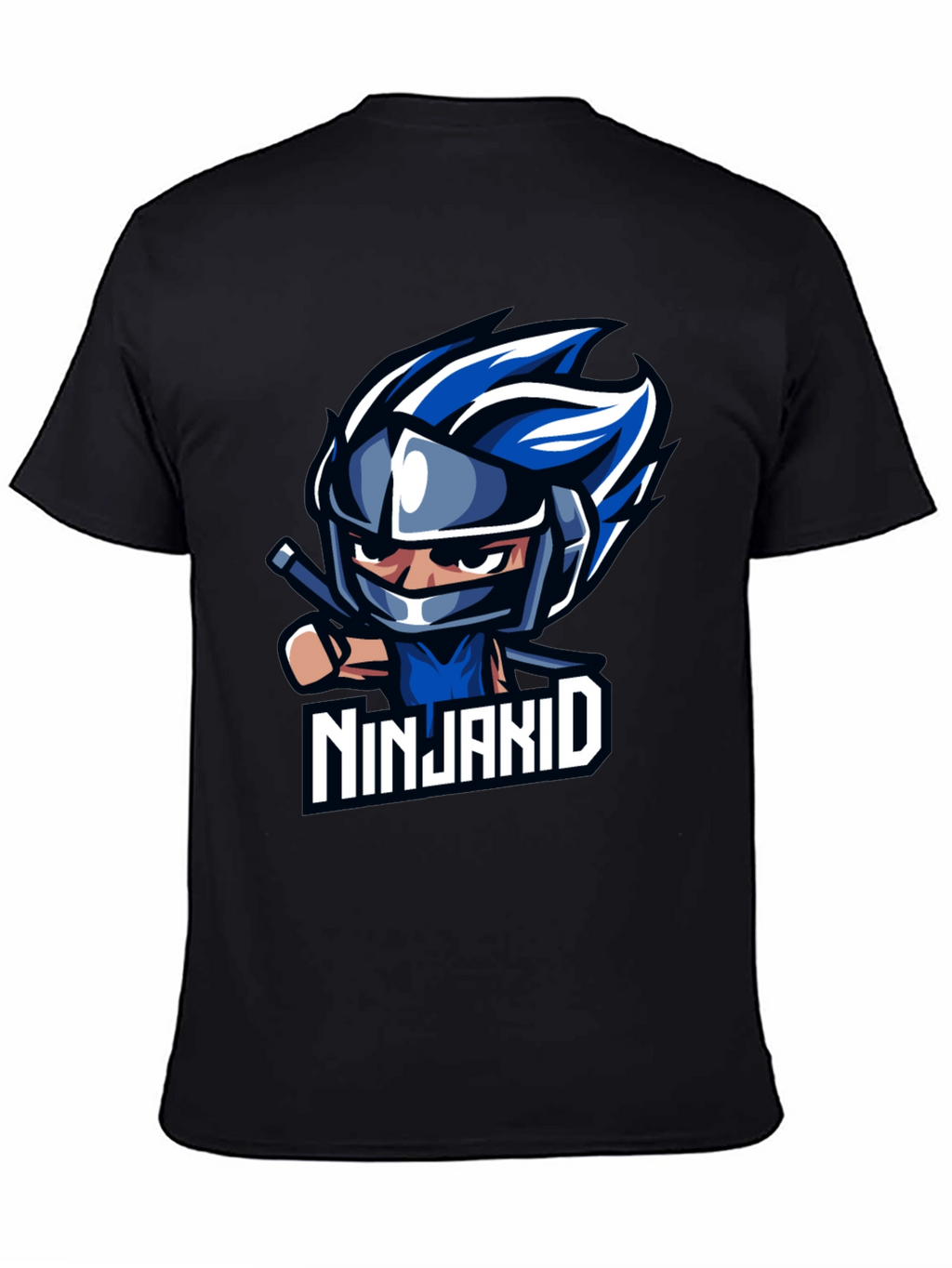 NinjaKid Graphic Tee - Cool Black T-Shirt