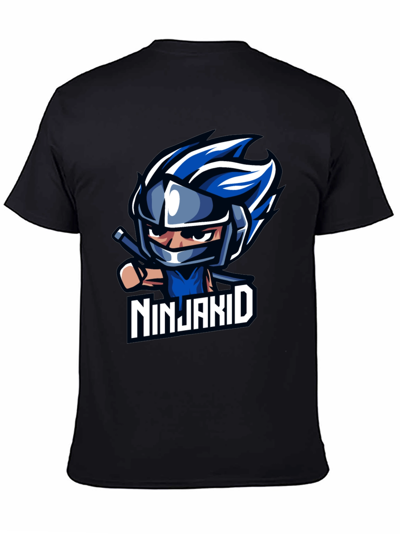 NinjaKid Graphic Tee - Cool Black T-Shirt