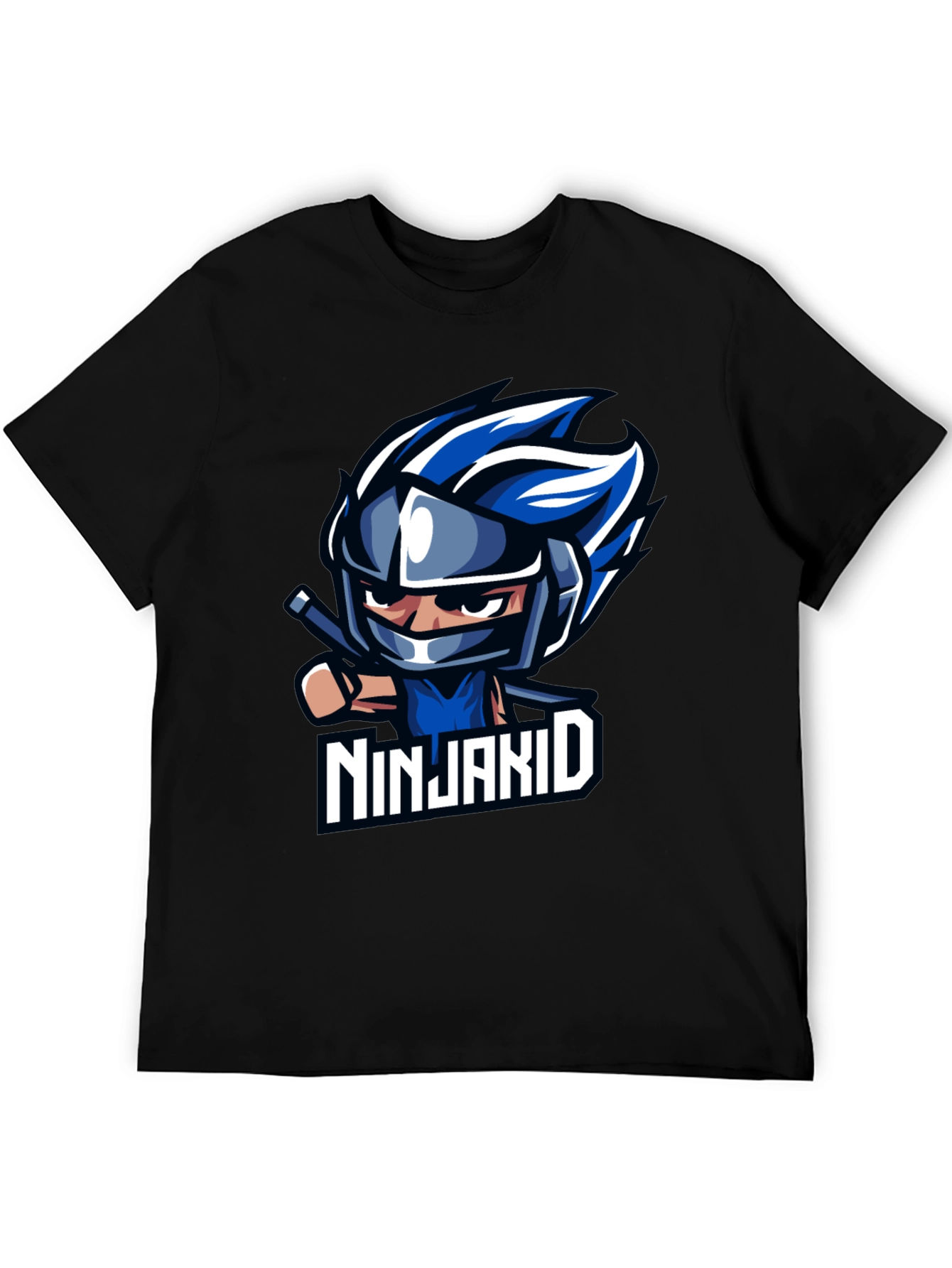 NinjaKid Graphic Tee - Cool Black T-Shirt