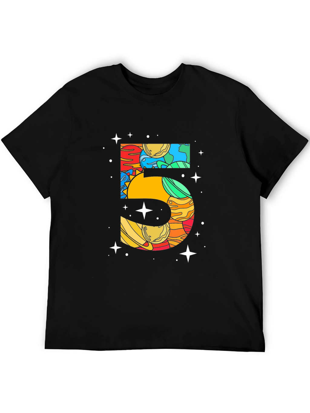 Planetary 5th Birthday Tee