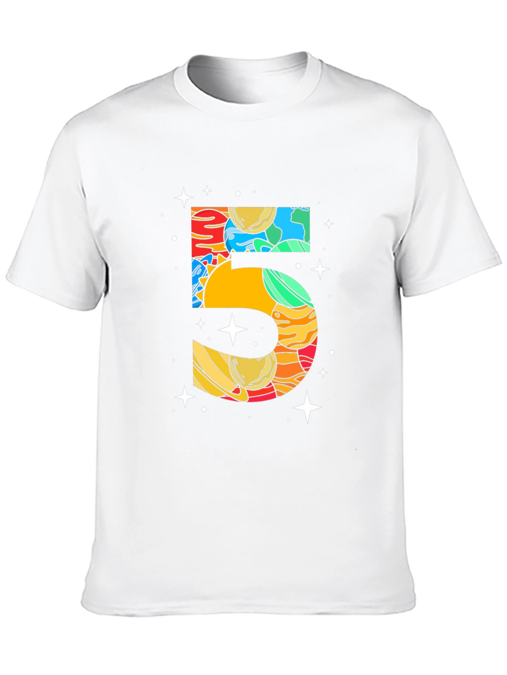 Planetary 5th Birthday Tee