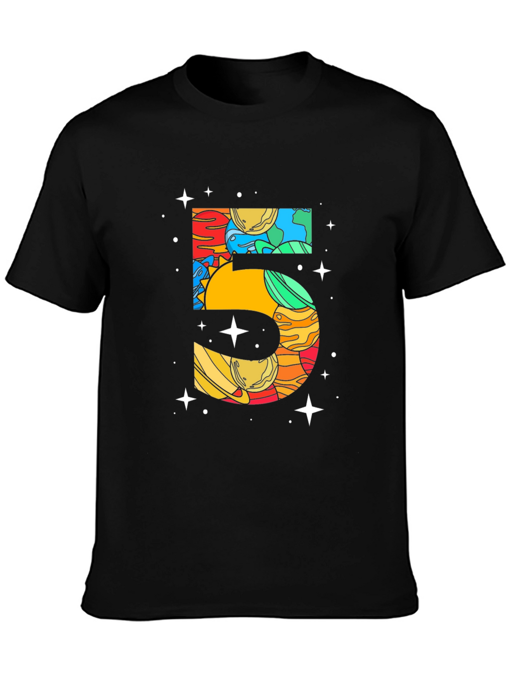 Planetary 5th Birthday Tee