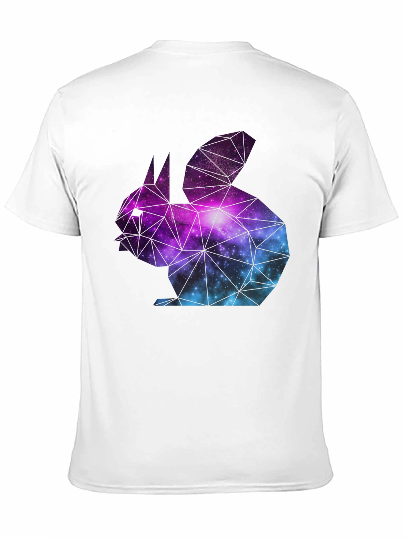 Galaxy Rabbit Graphic T-Shirt - Black