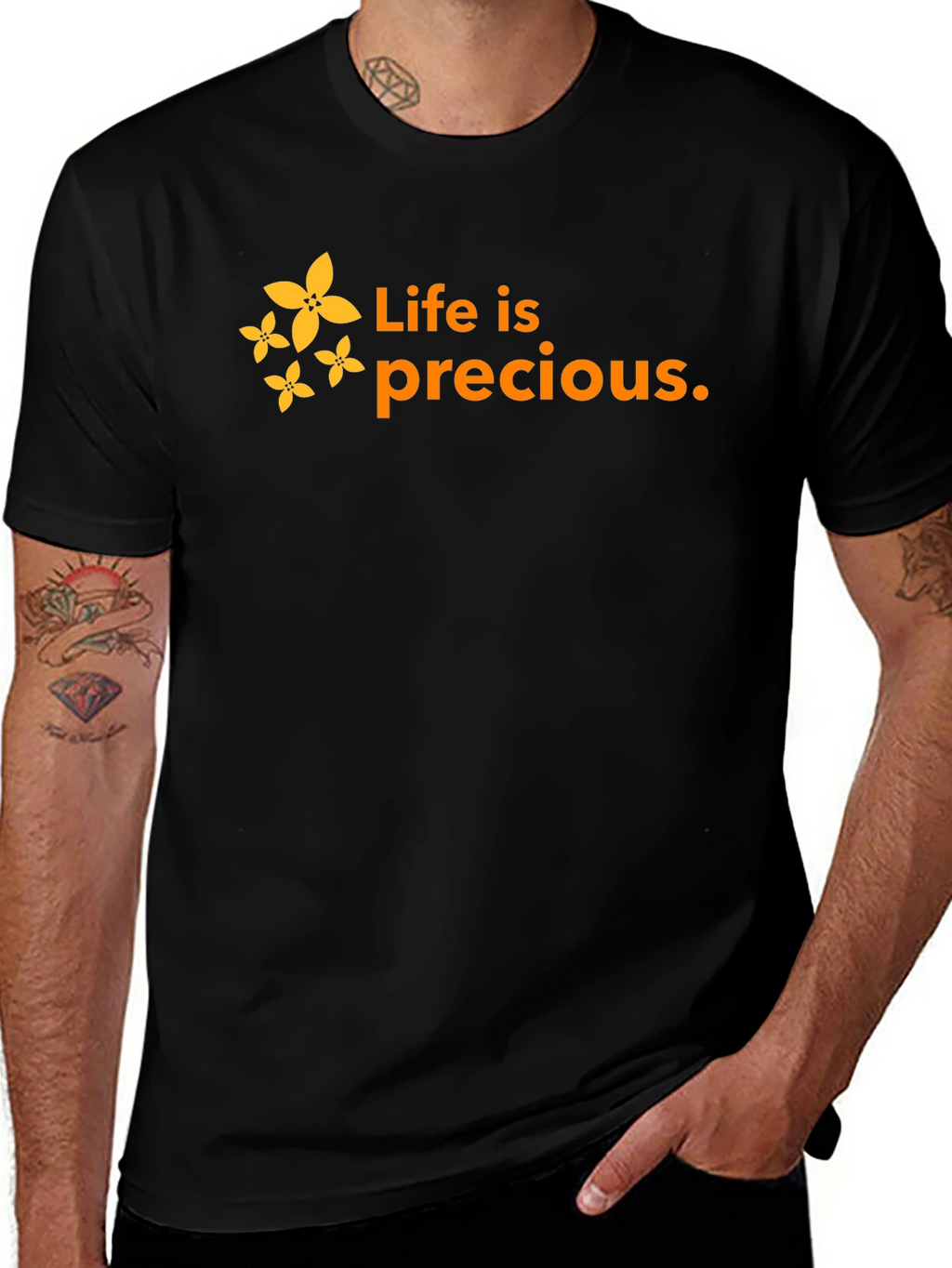 Life is Precious Graphic Tee