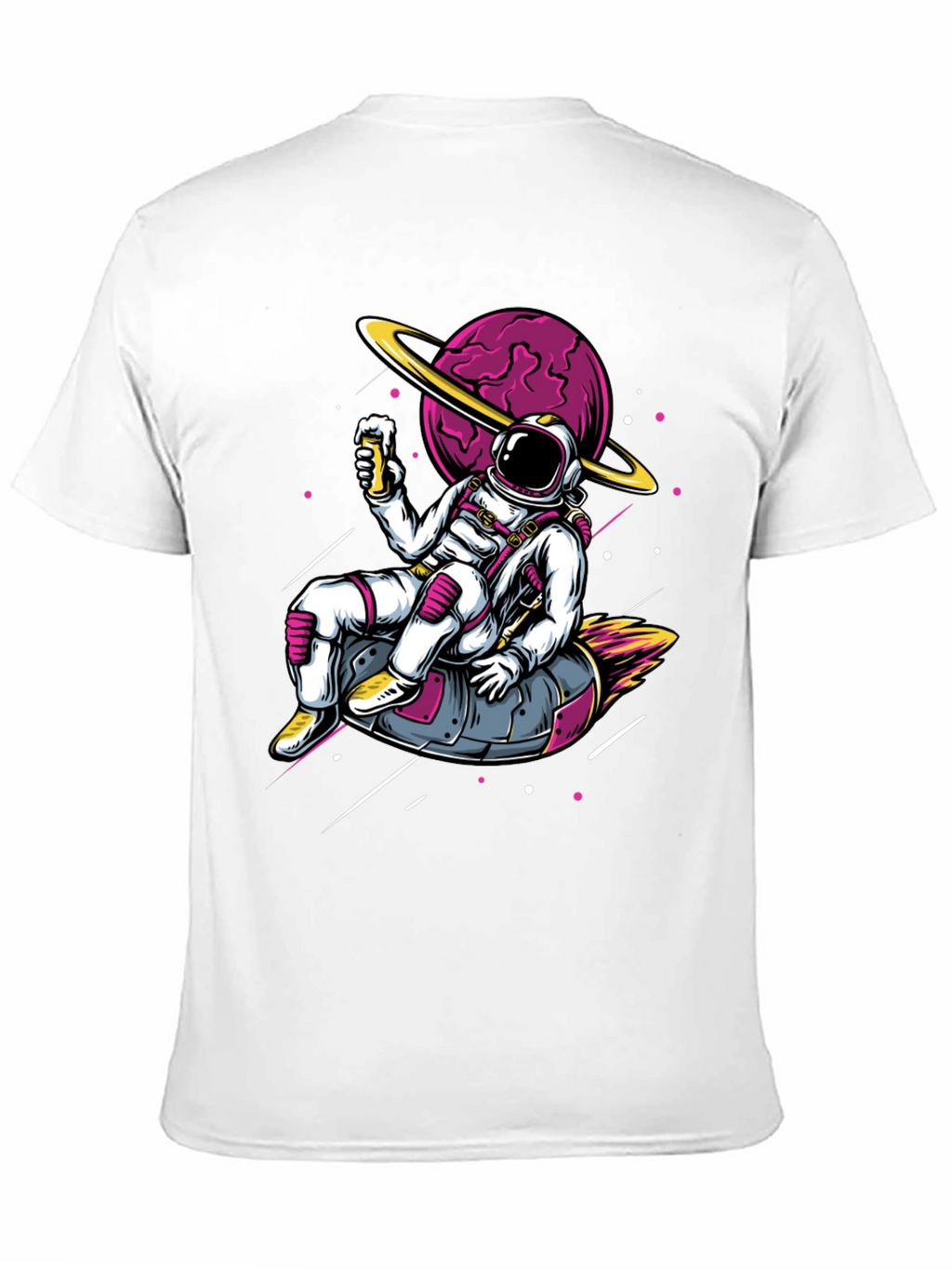 Astronaut on Rocket T-Shirt