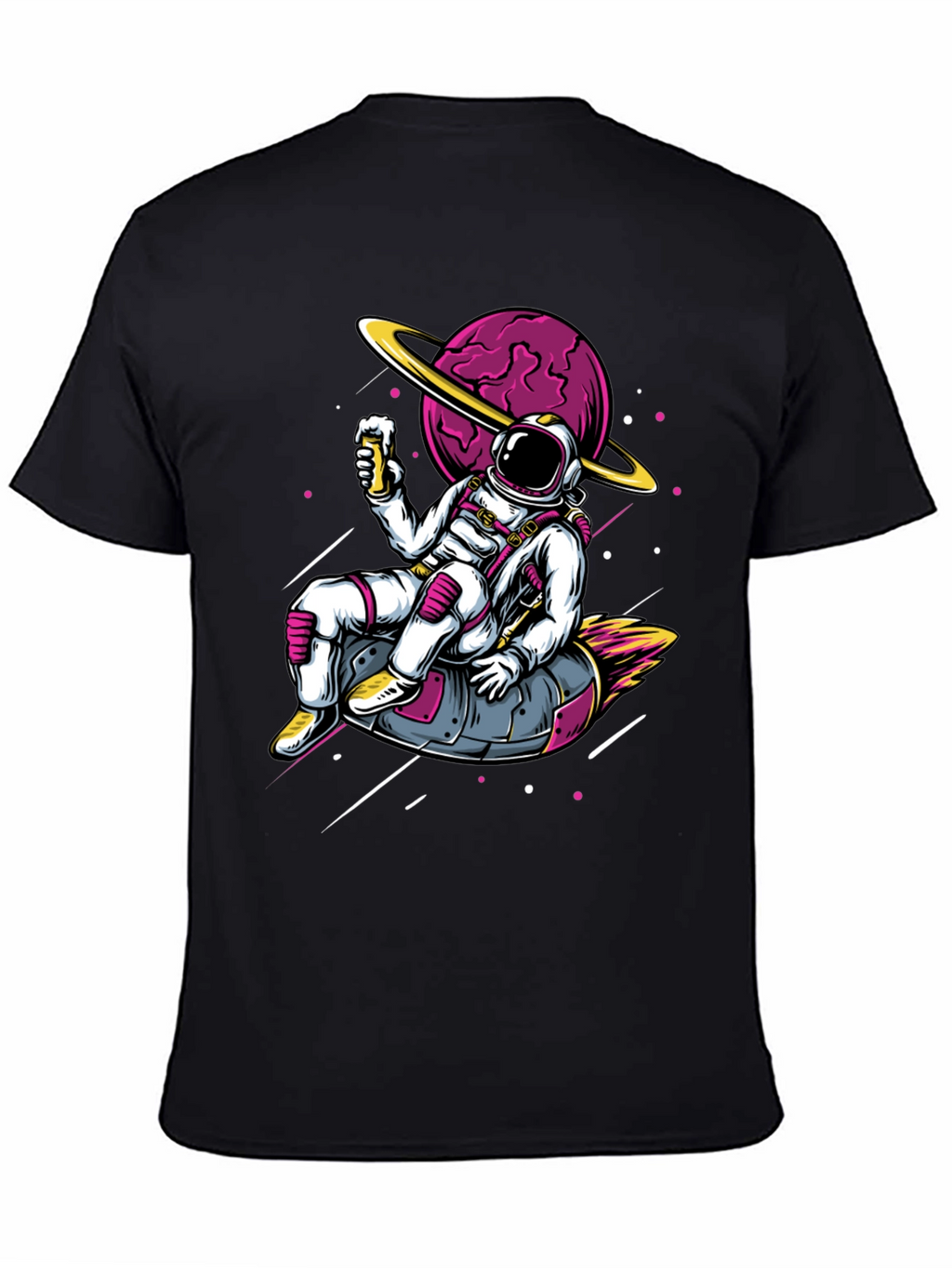 Astronaut on Rocket T-Shirt