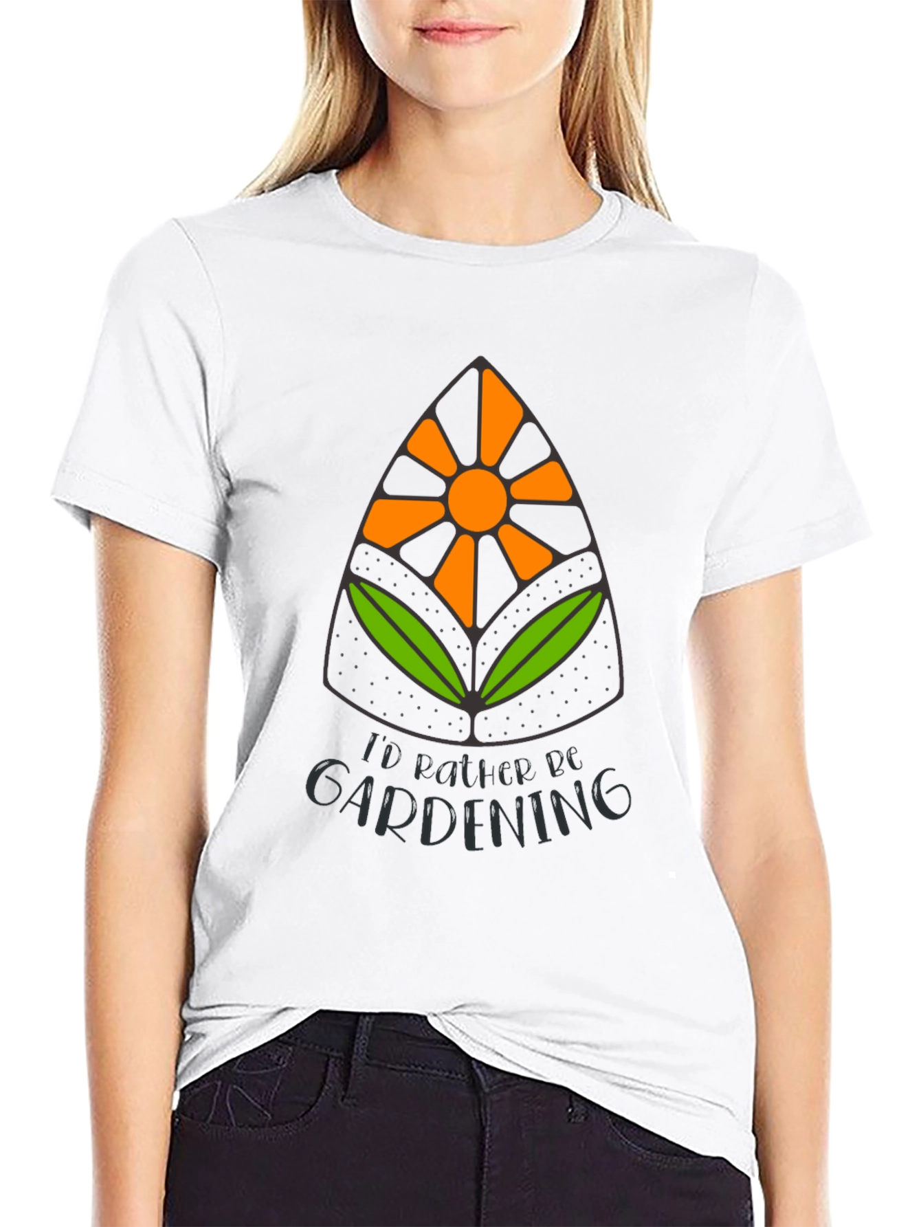 Id Rather Be Gardening Graphic Tee