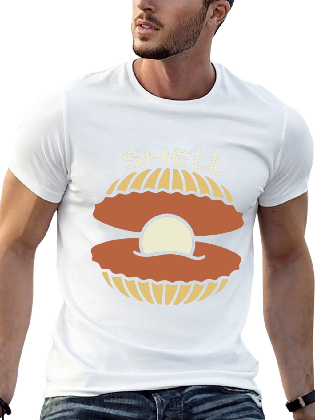 Shell Graphic T-Shirt - Classic Black Tee