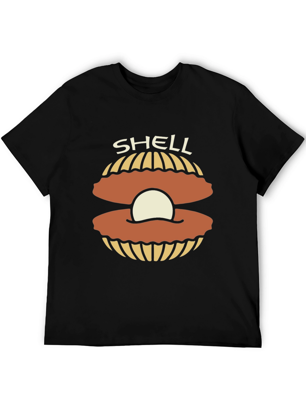 Shell Graphic T-Shirt - Classic Black Tee
