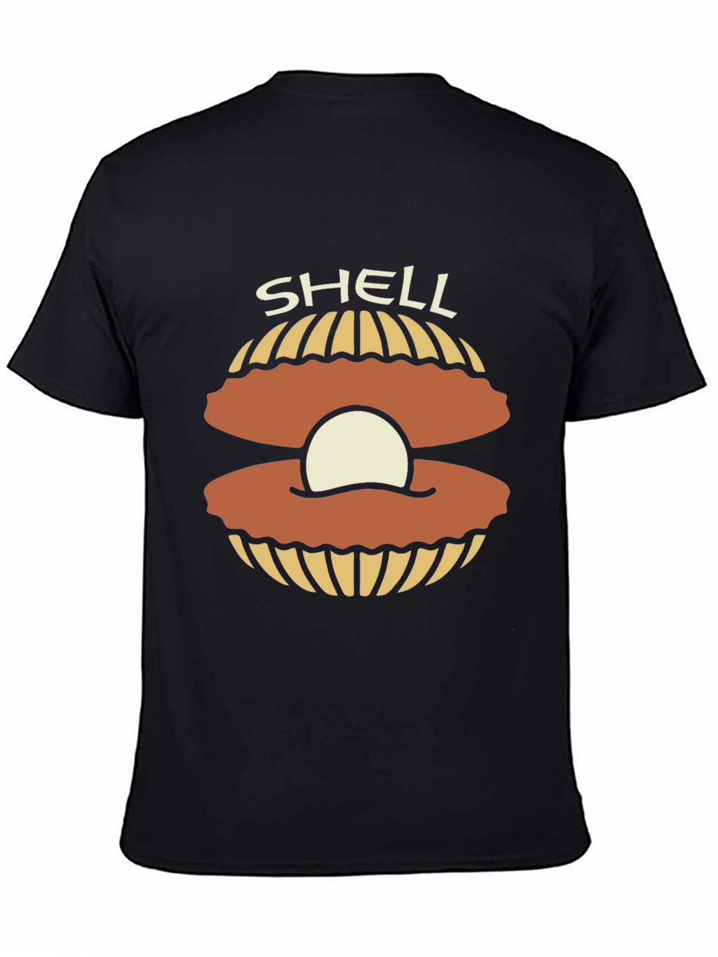 Shell Graphic T-Shirt - Classic Black Tee