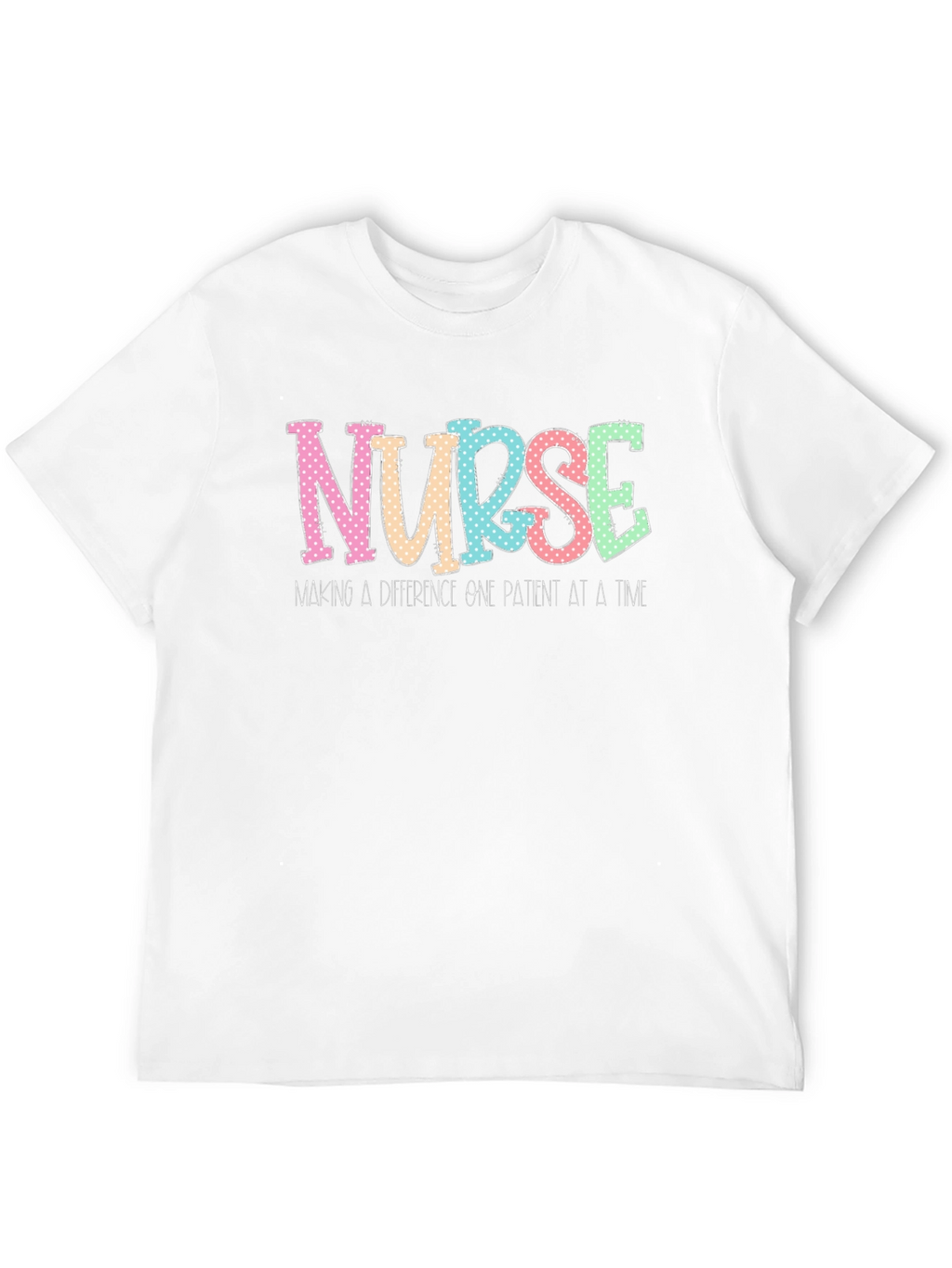 Nurse Making a Difference Black T-Shirt