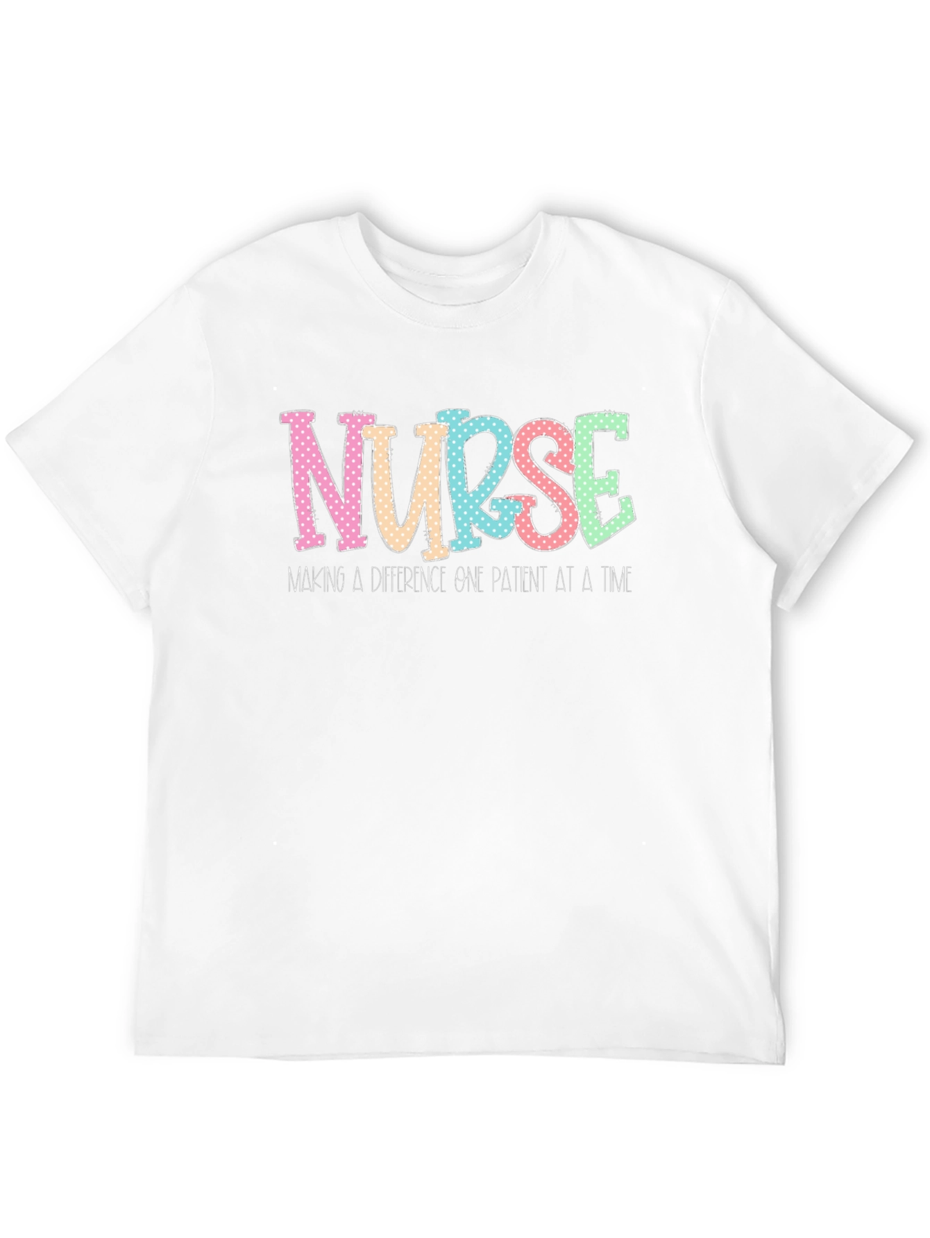 Nurse Making a Difference Black T-Shirt