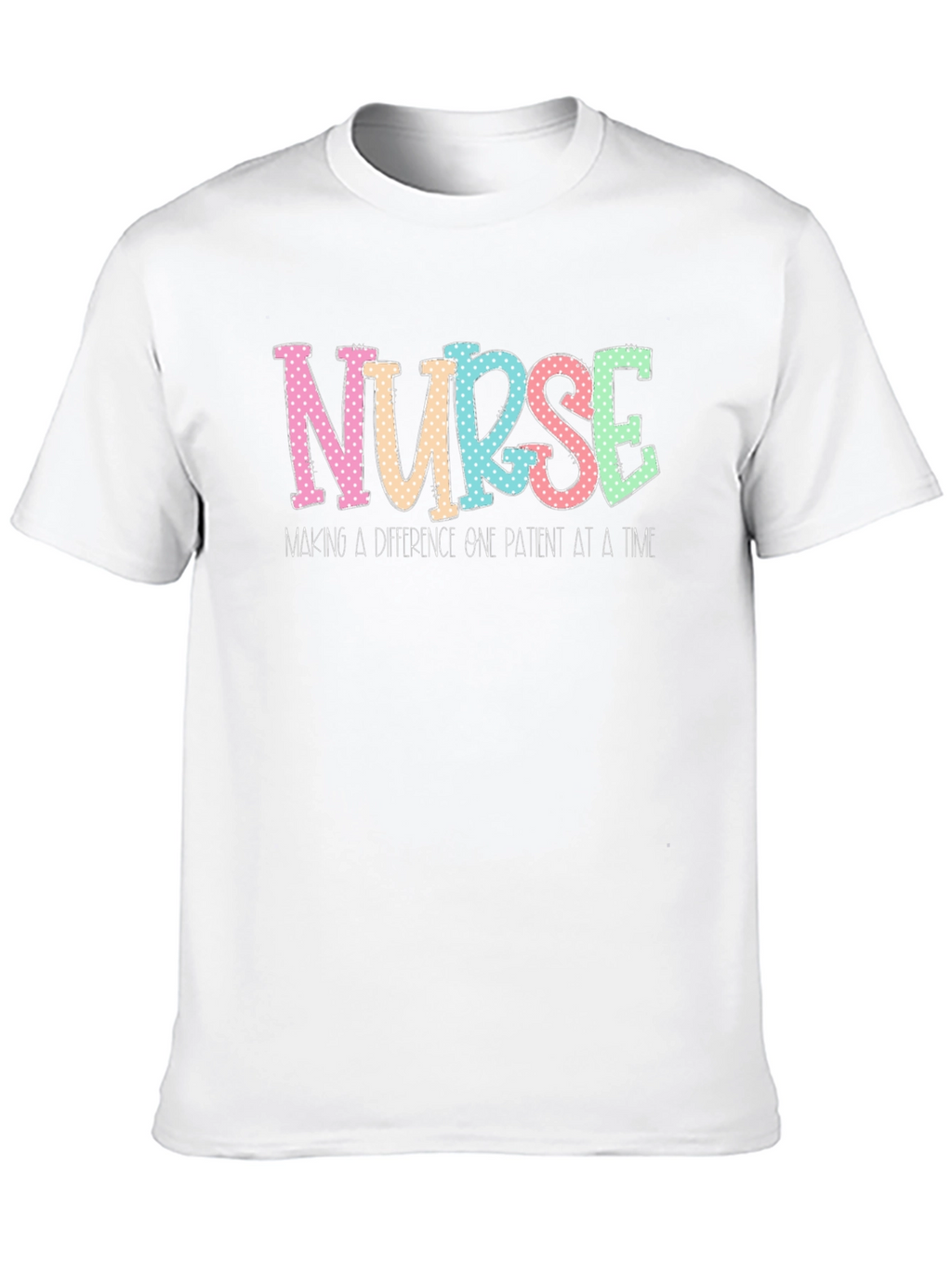Nurse Making a Difference Black T-Shirt