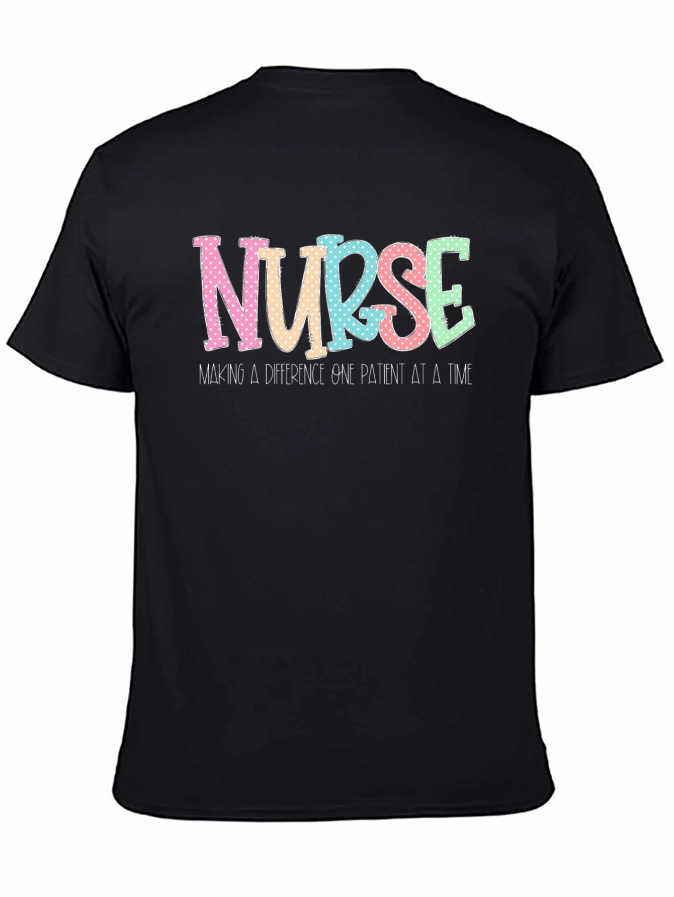 Nurse Making a Difference Black T-Shirt