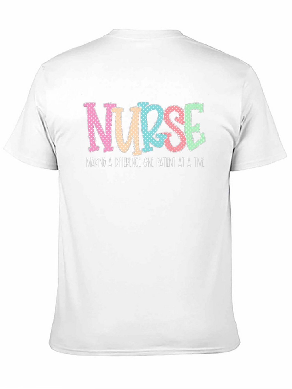 Nurse Making a Difference Black T-Shirt