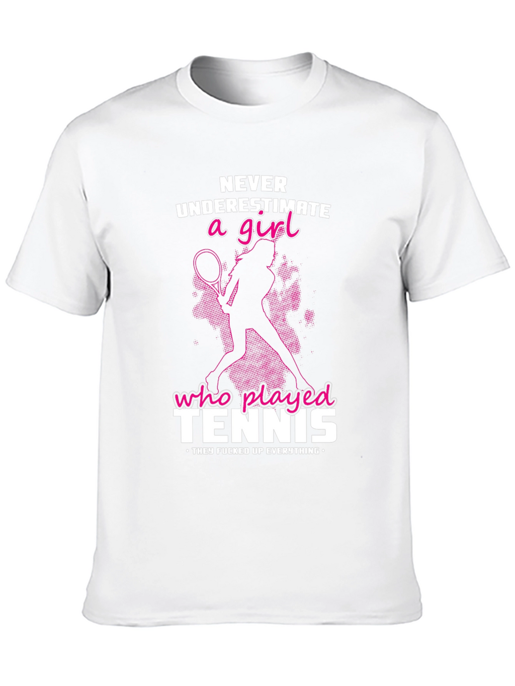 Tennis Girl Graphic T-Shirt