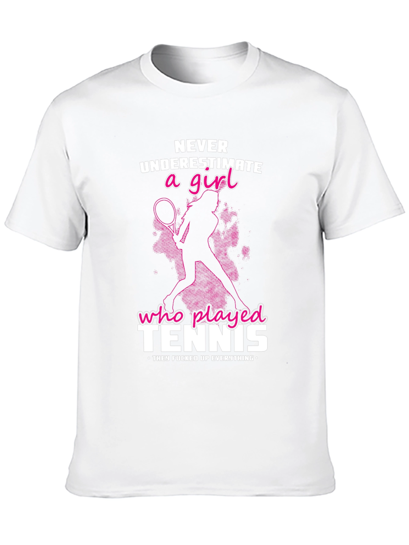 Tennis Girl Graphic T-Shirt