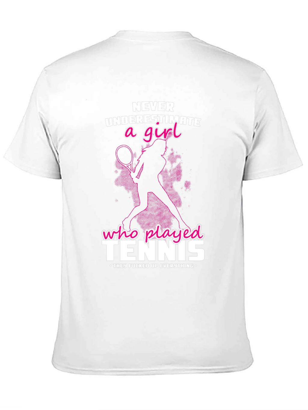 Tennis Girl Graphic T-Shirt