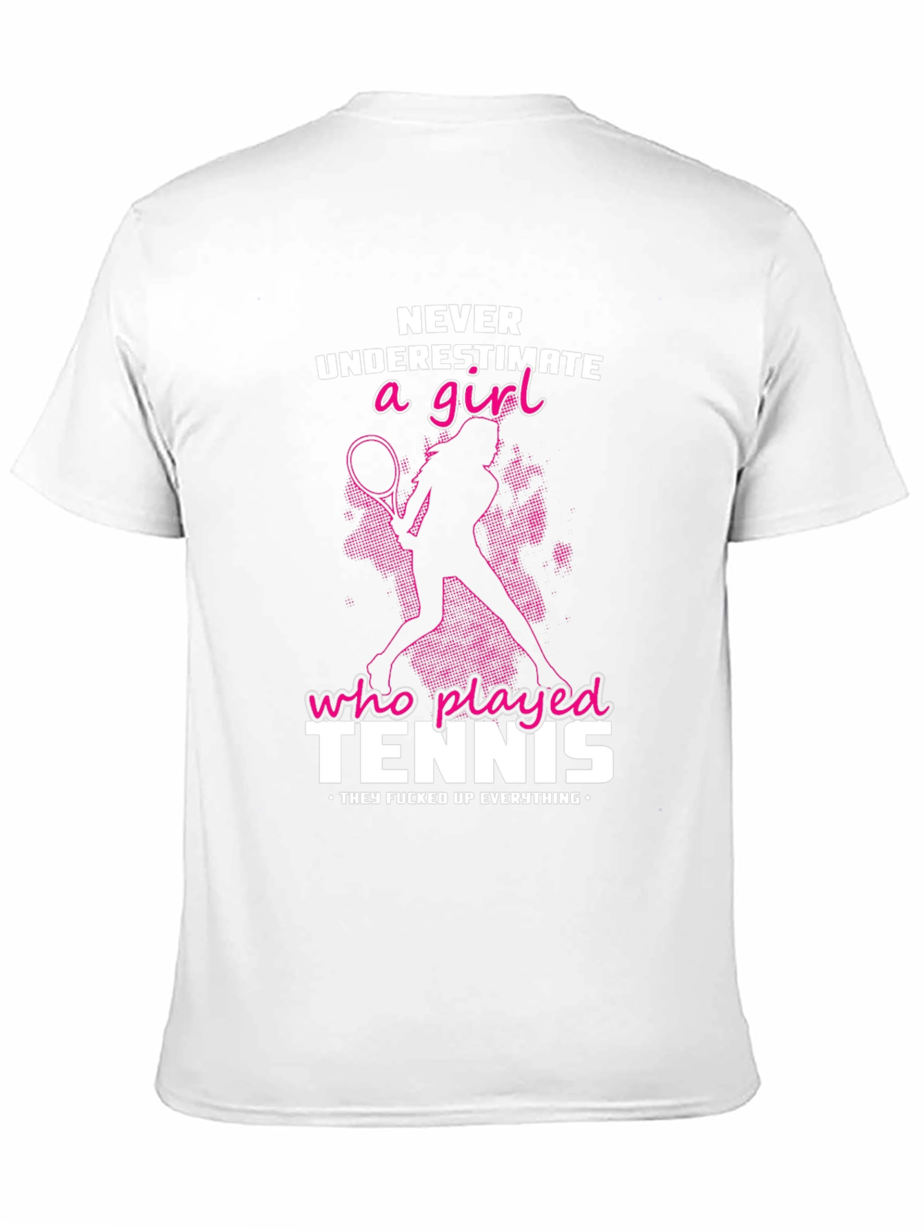 Tennis Girl Graphic T-Shirt