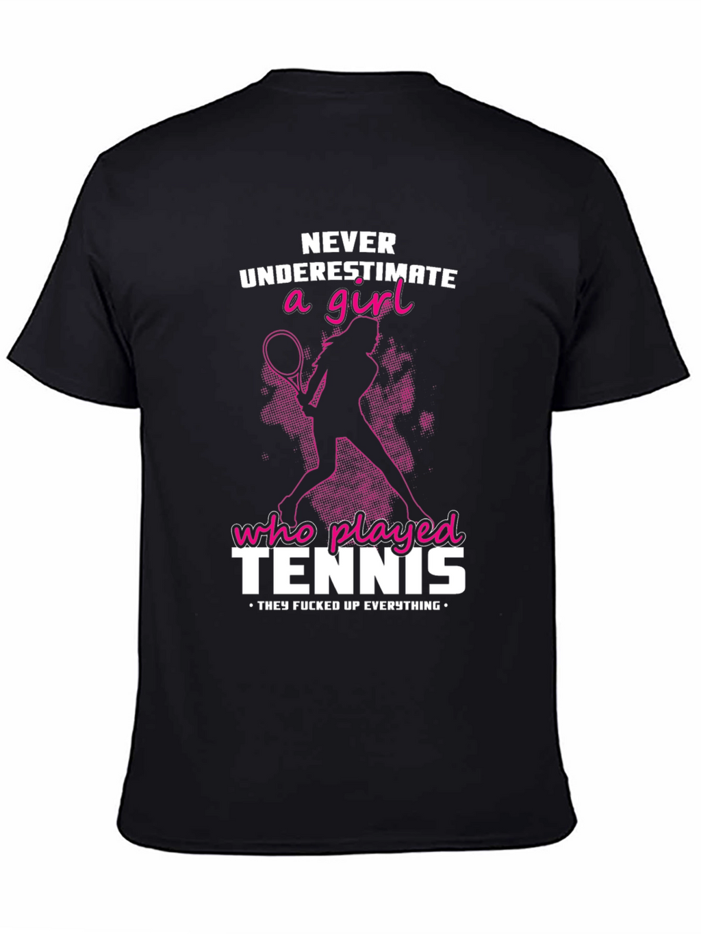 Tennis Girl Graphic T-Shirt