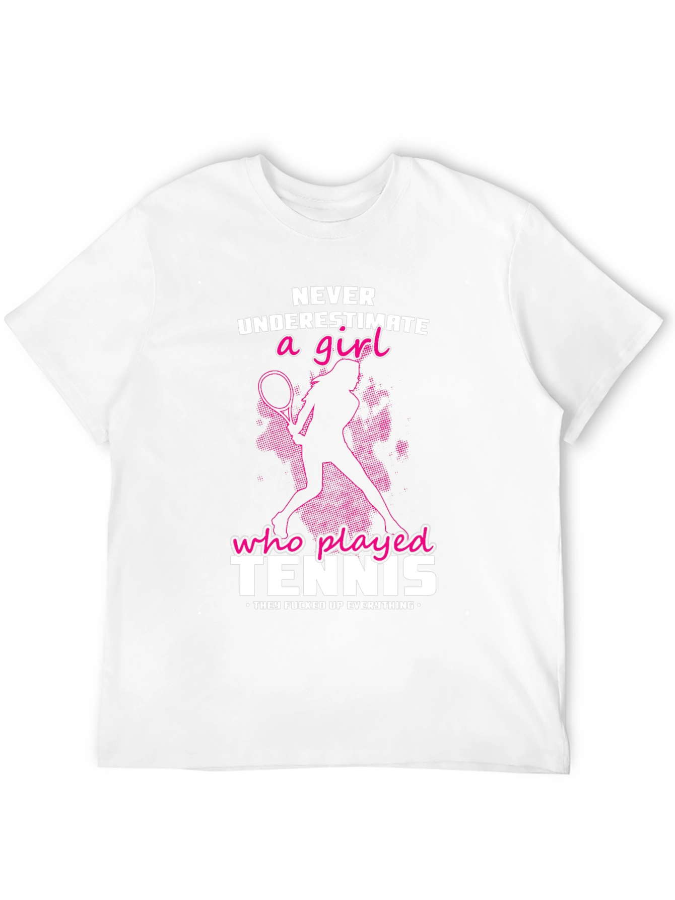 Tennis Girl Graphic T-Shirt