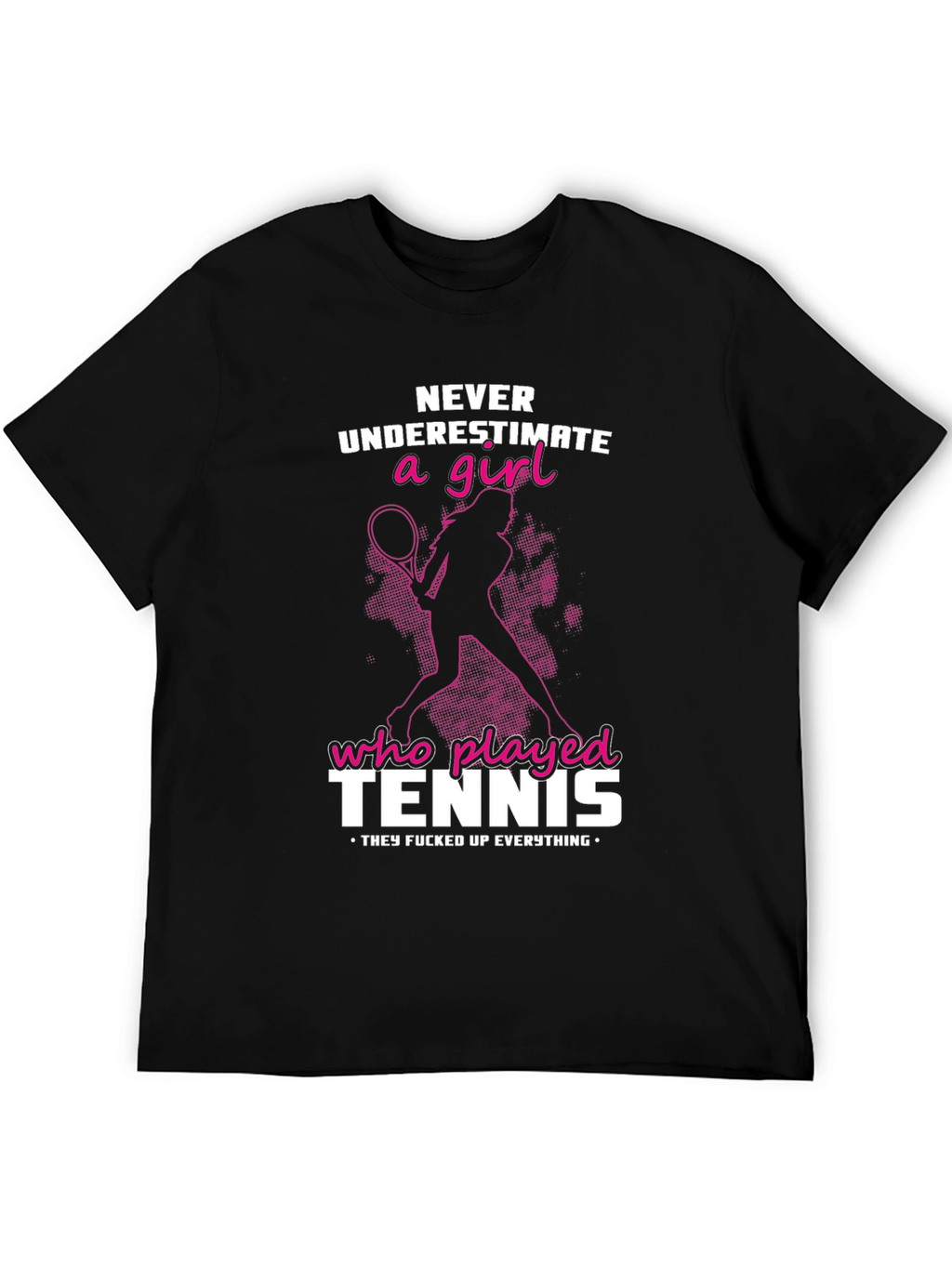 Tennis Girl Graphic T-Shirt