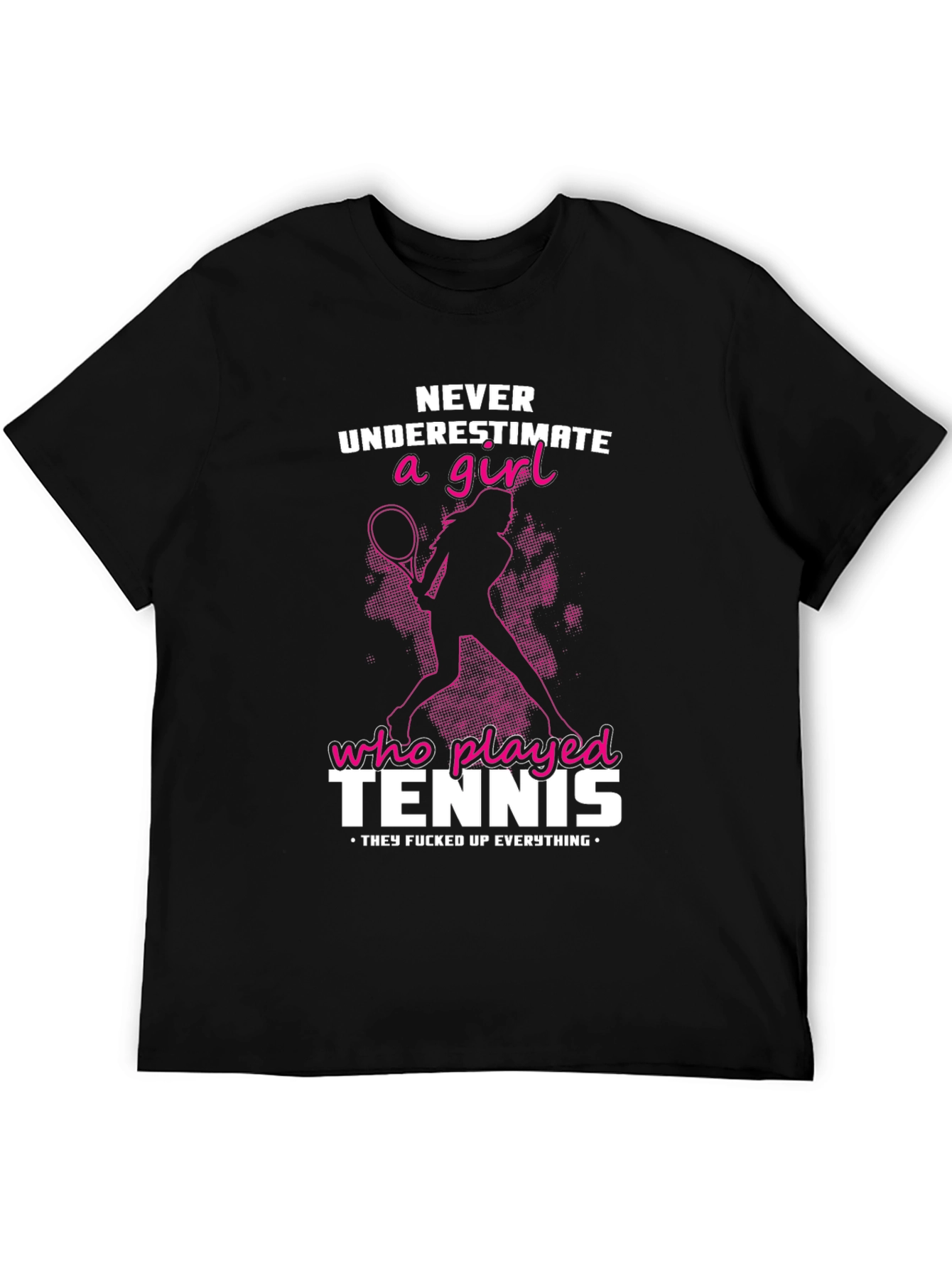 Tennis Girl Graphic T-Shirt