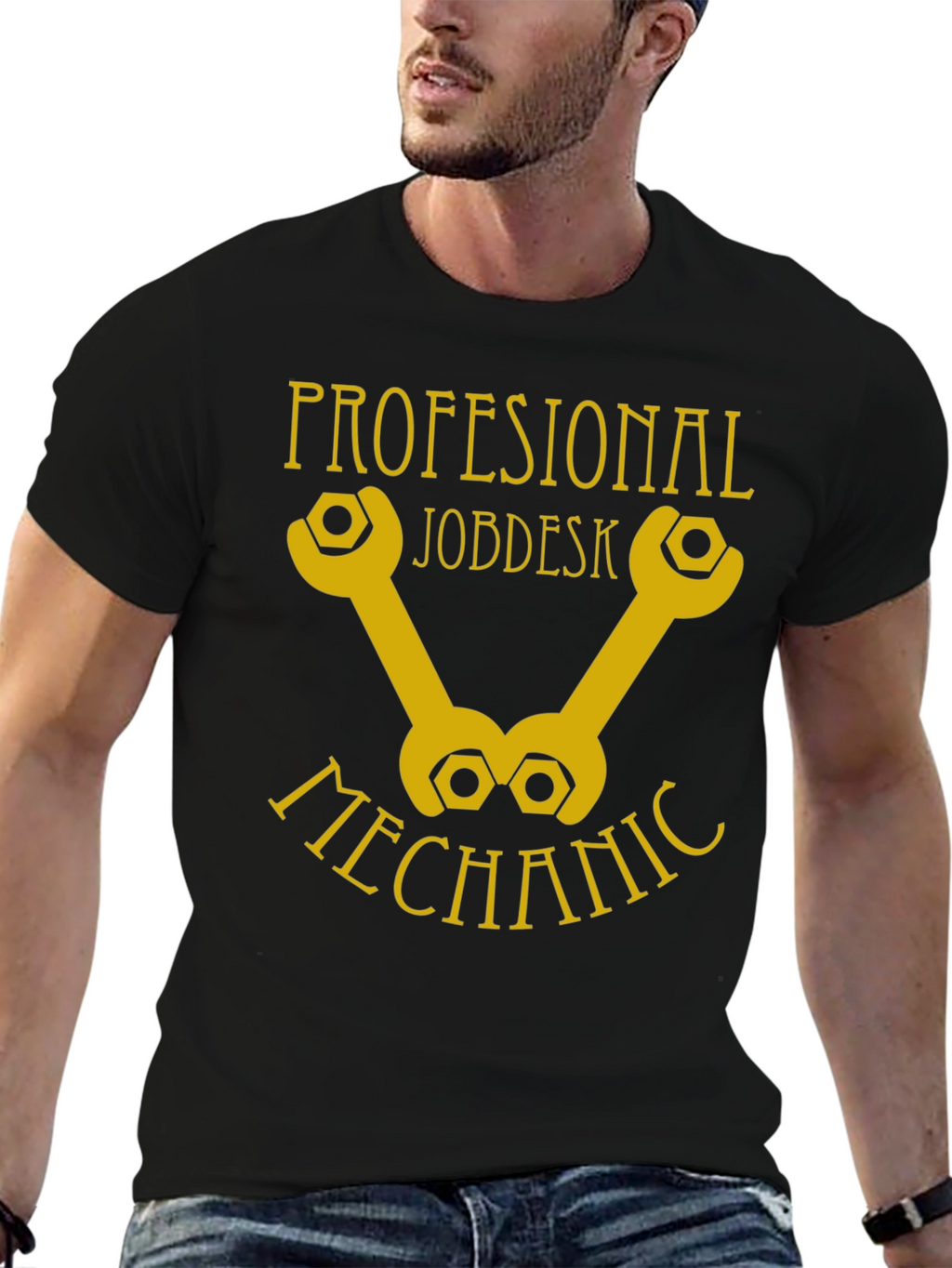 Professional Jobdesk Mechanic T-Shirt