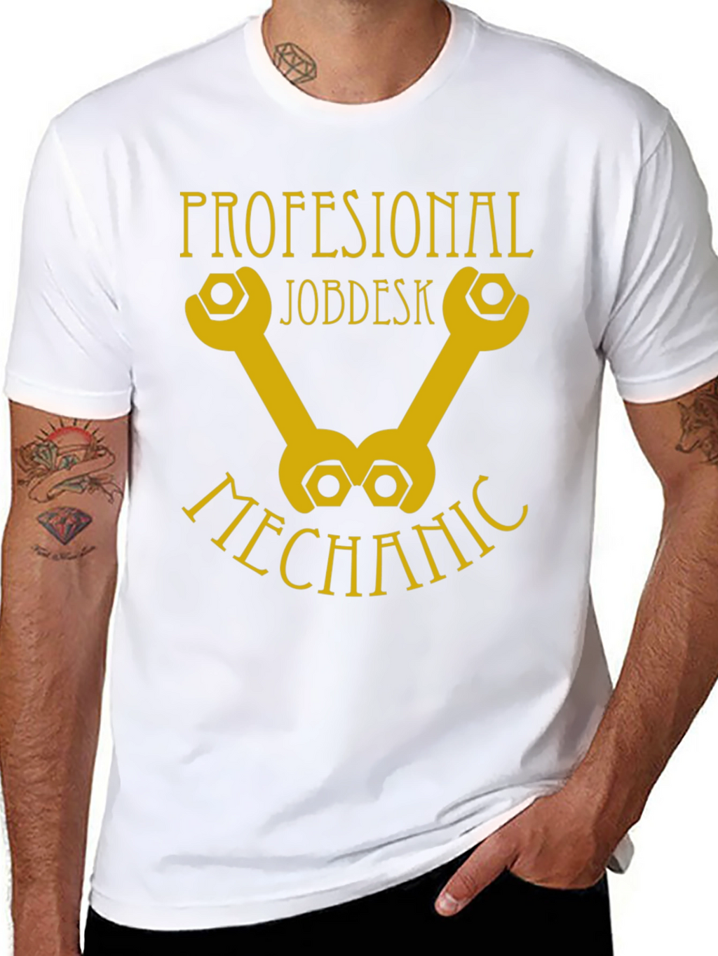 Professional Jobdesk Mechanic T-Shirt
