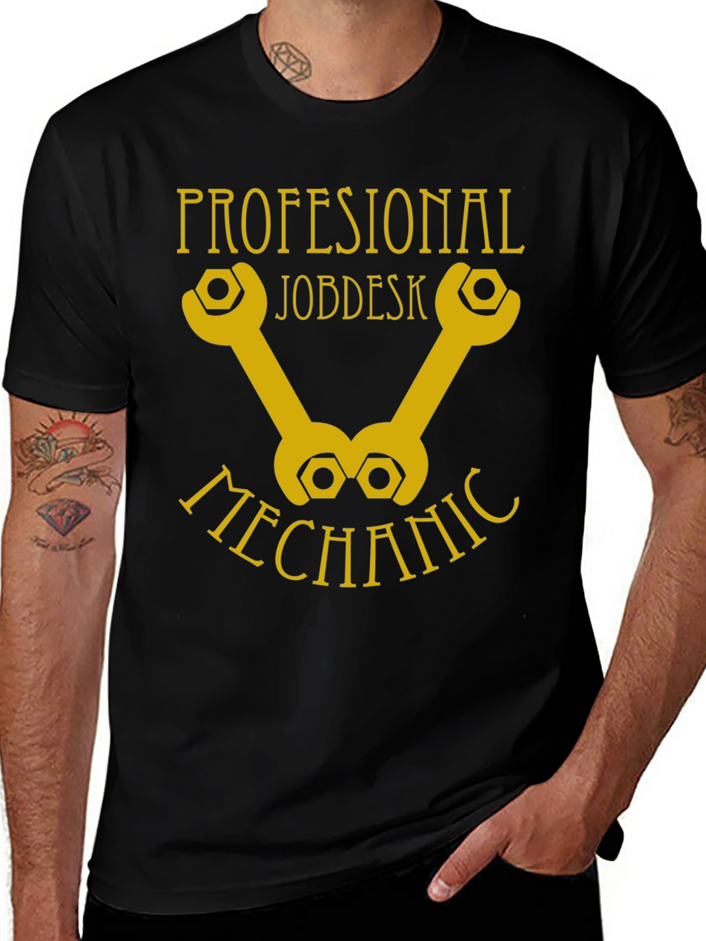 Professional Jobdesk Mechanic T-Shirt
