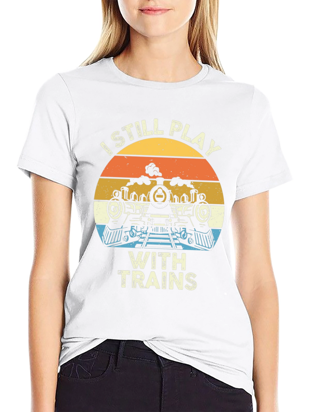 I Still Play with Trains T-Shirt