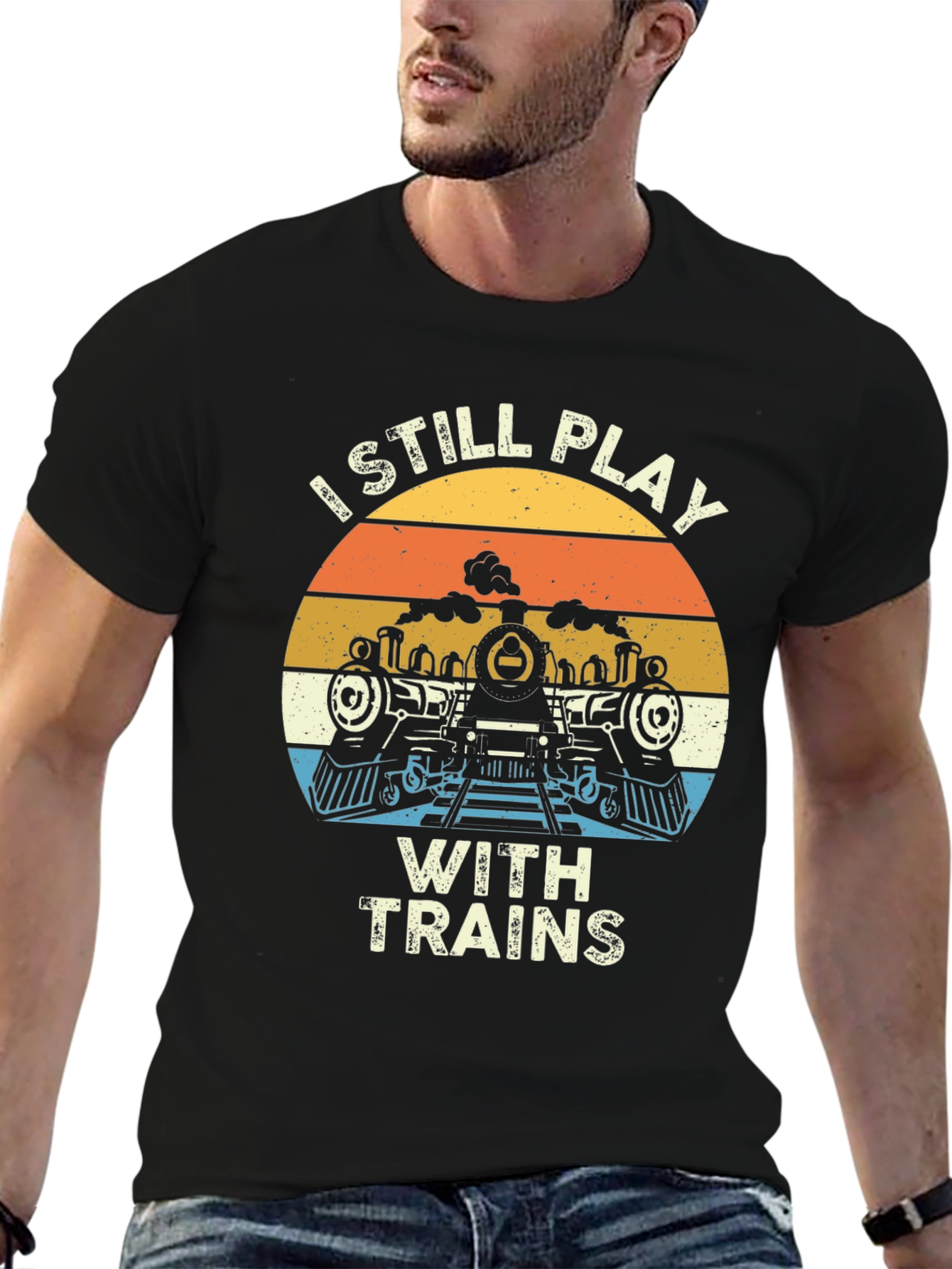 I Still Play with Trains T-Shirt
