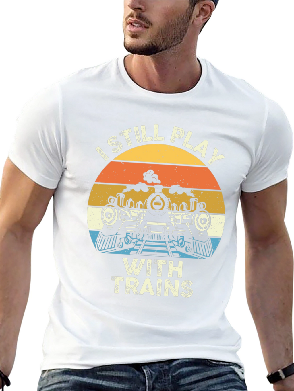 I Still Play with Trains T-Shirt