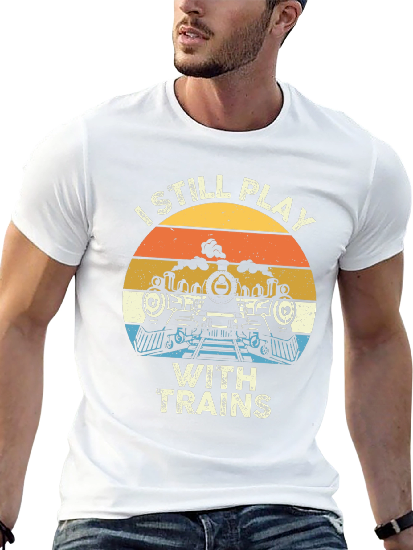 I Still Play with Trains T-Shirt
