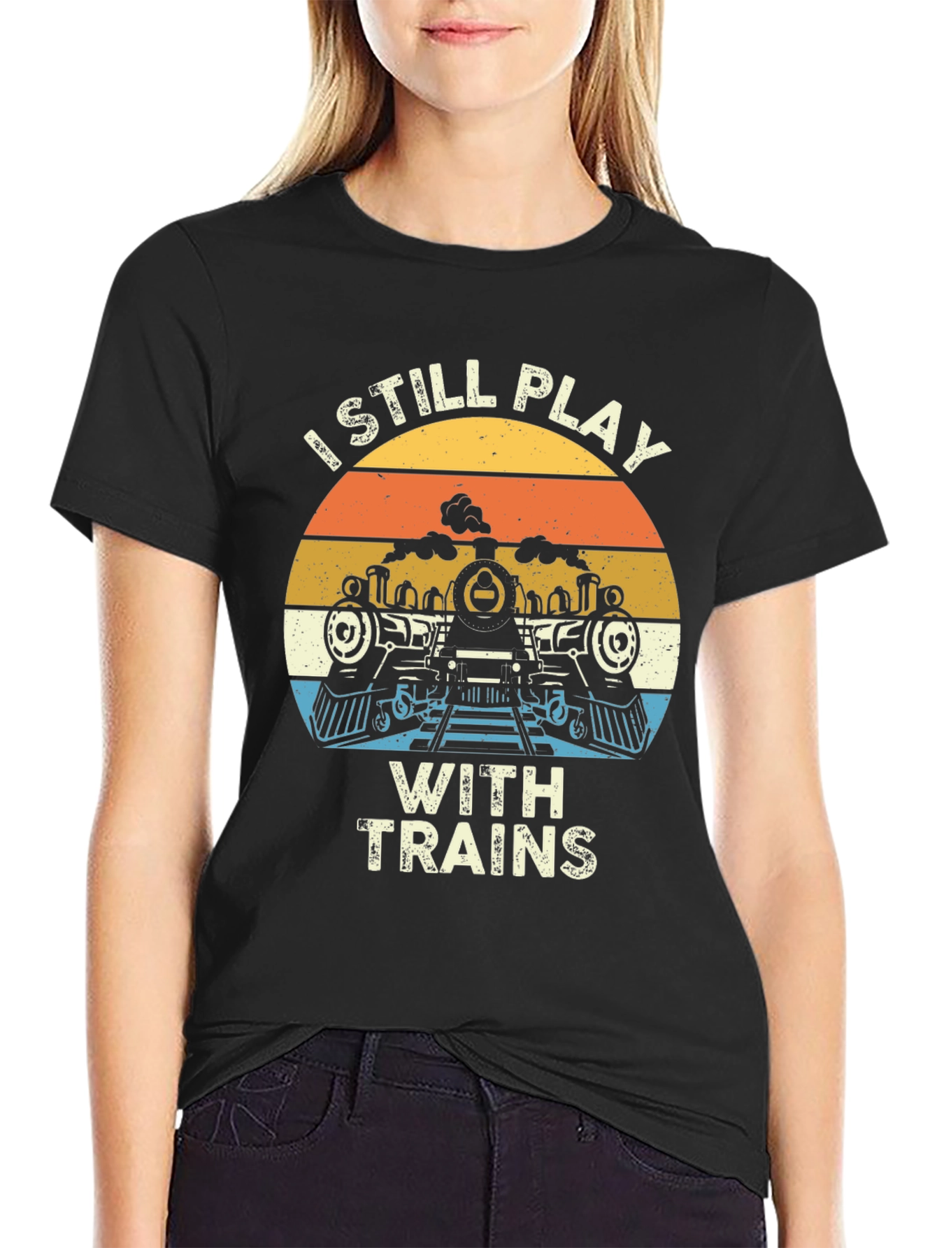 I Still Play with Trains T-Shirt