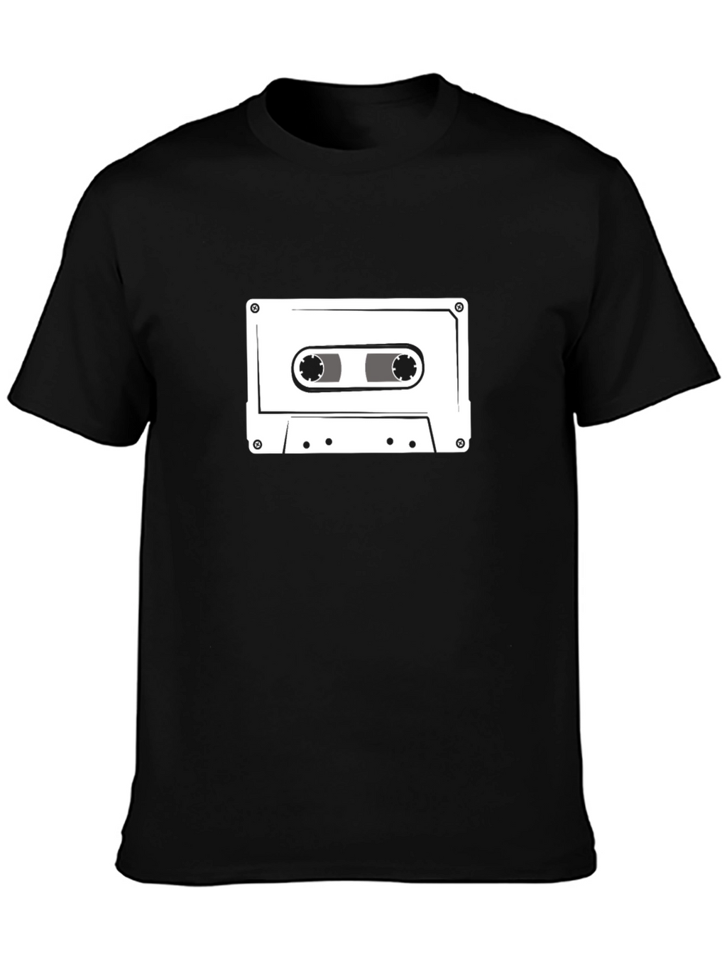Retro Cassette Tape Graphic T-Shirt