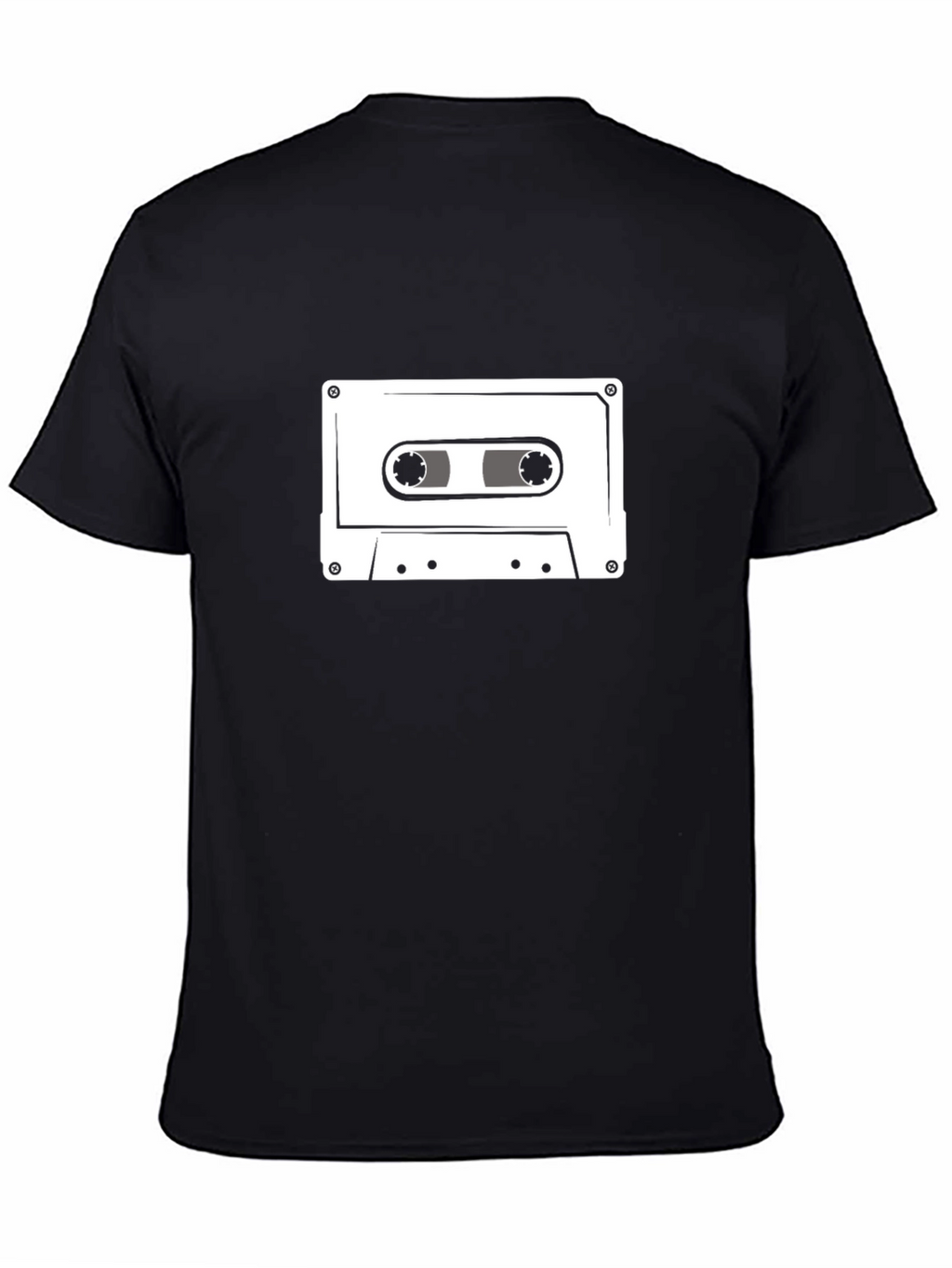 Retro Cassette Tape Graphic T-Shirt
