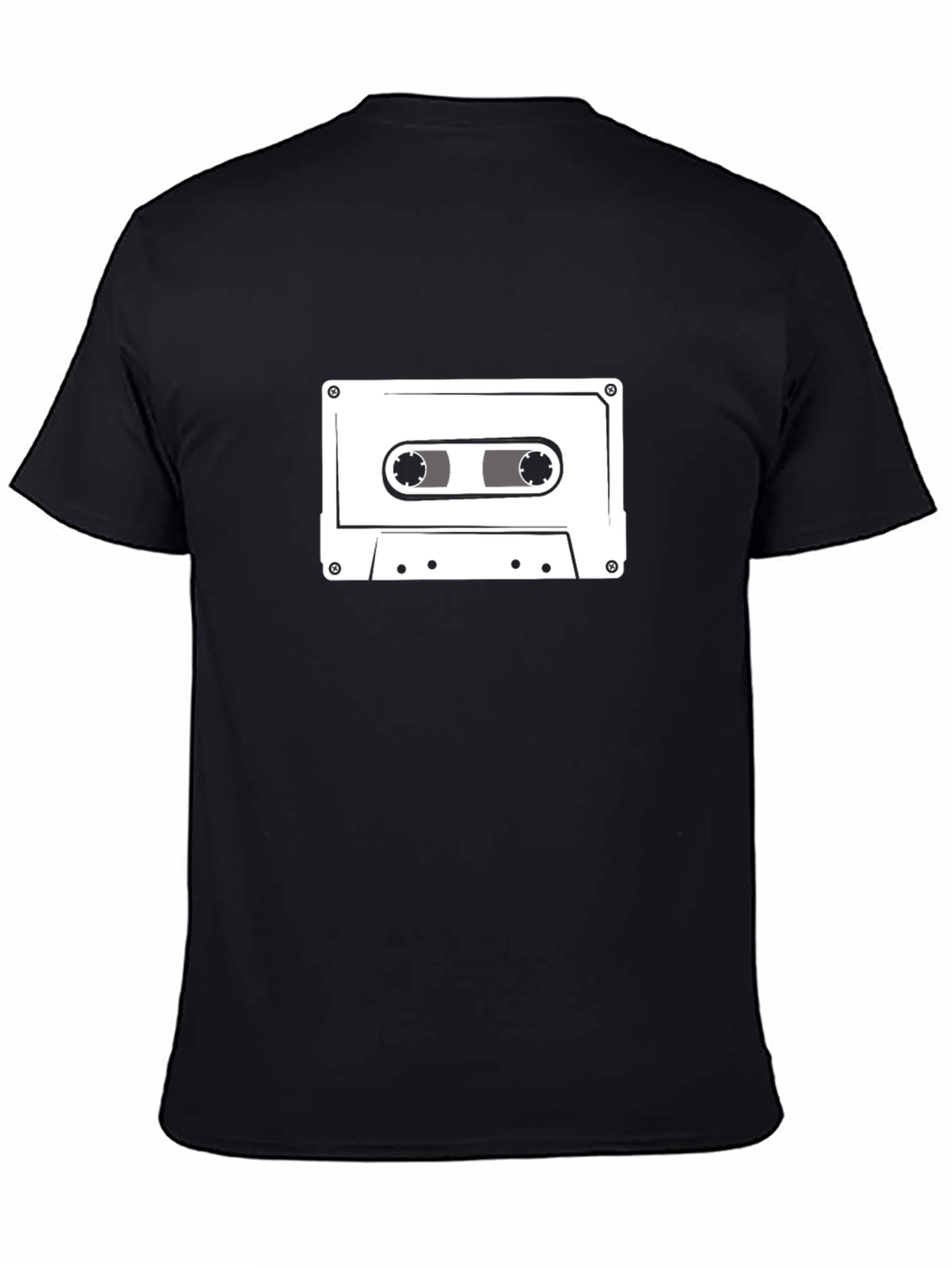 Retro Cassette Tape Graphic T-Shirt
