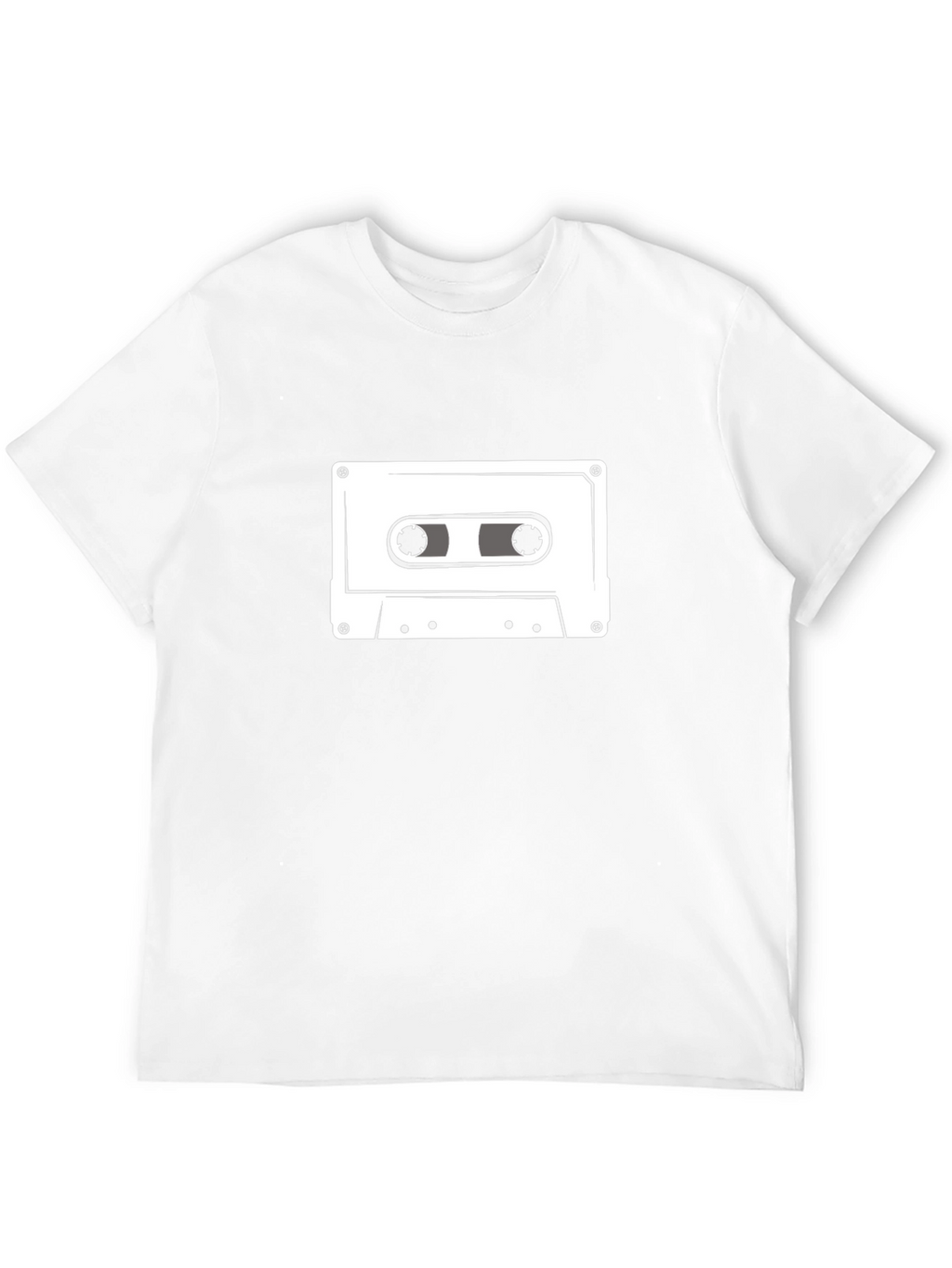 Retro Cassette Tape Graphic T-Shirt
