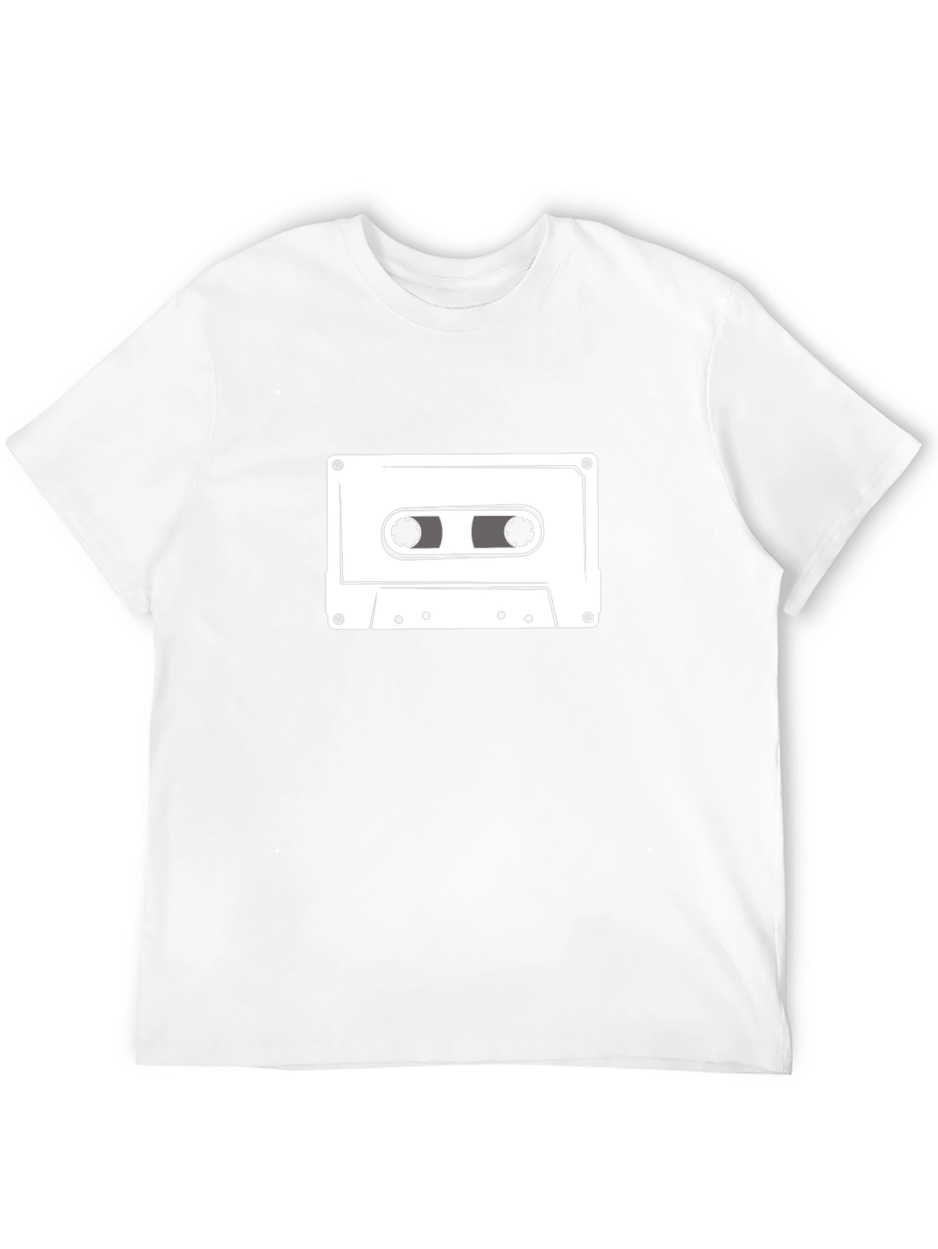 Retro Cassette Tape Graphic T-Shirt
