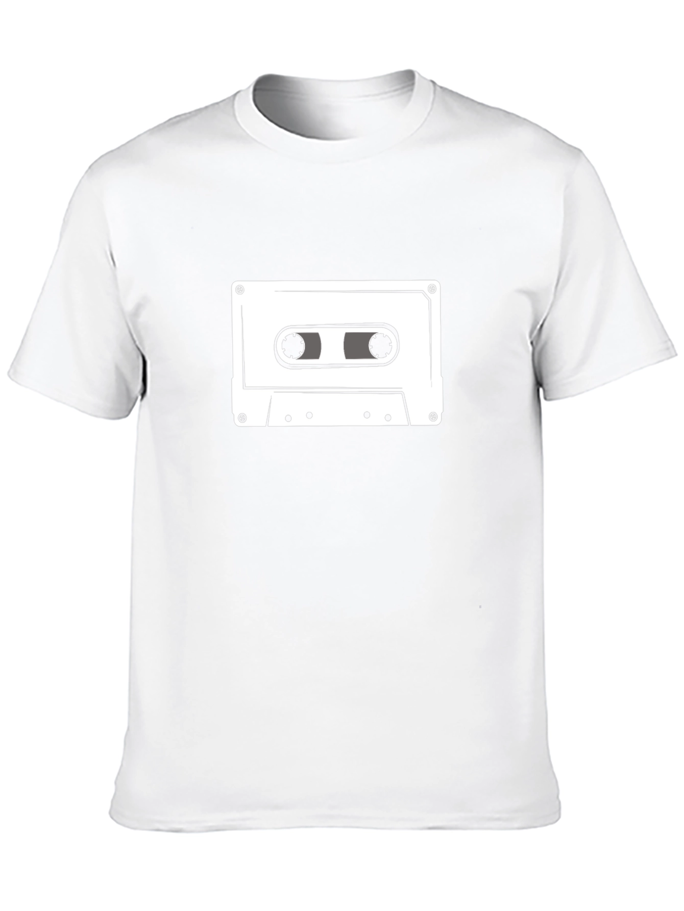 Retro Cassette Tape Graphic T-Shirt