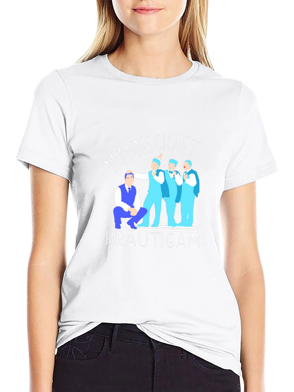 Mannschaft Bräutigam Groom Squad T-Shirt