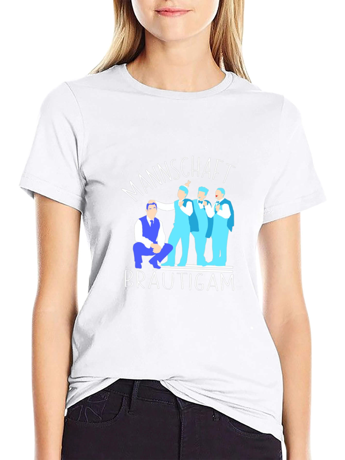 Mannschaft Bräutigam Groom Squad T-Shirt