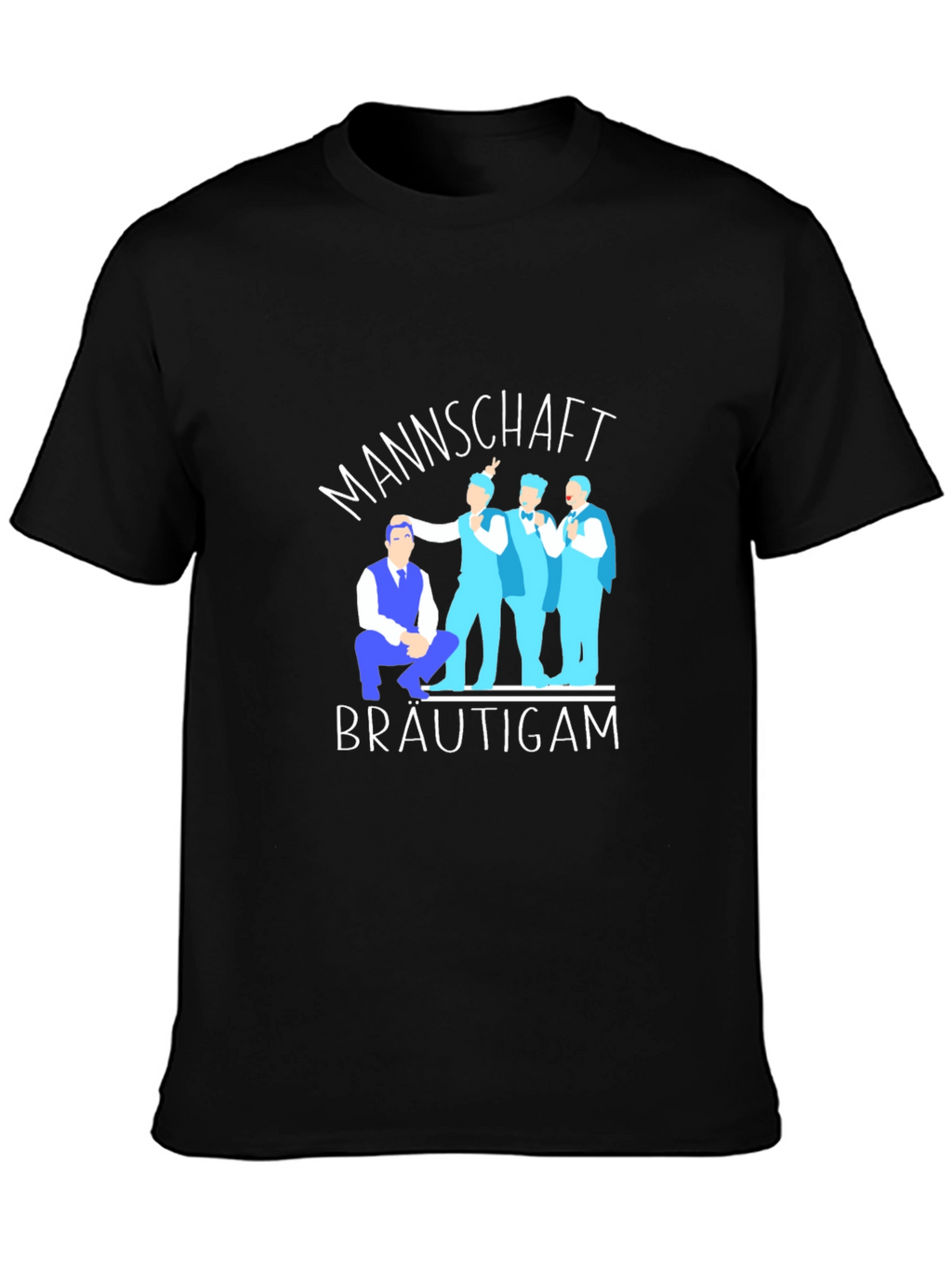 Mannschaft Bräutigam Groom Squad T-Shirt