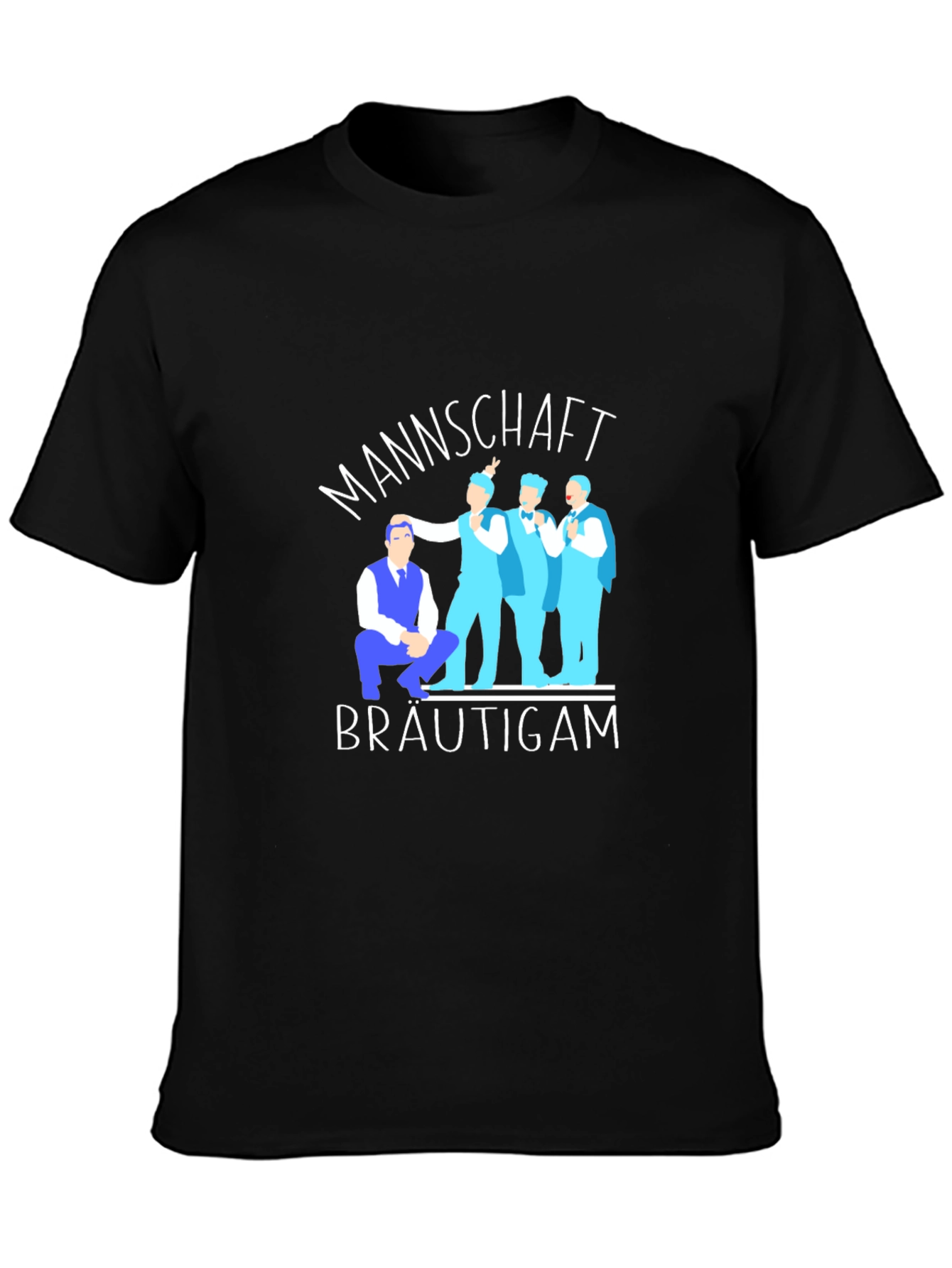 Mannschaft Bräutigam Groom Squad T-Shirt