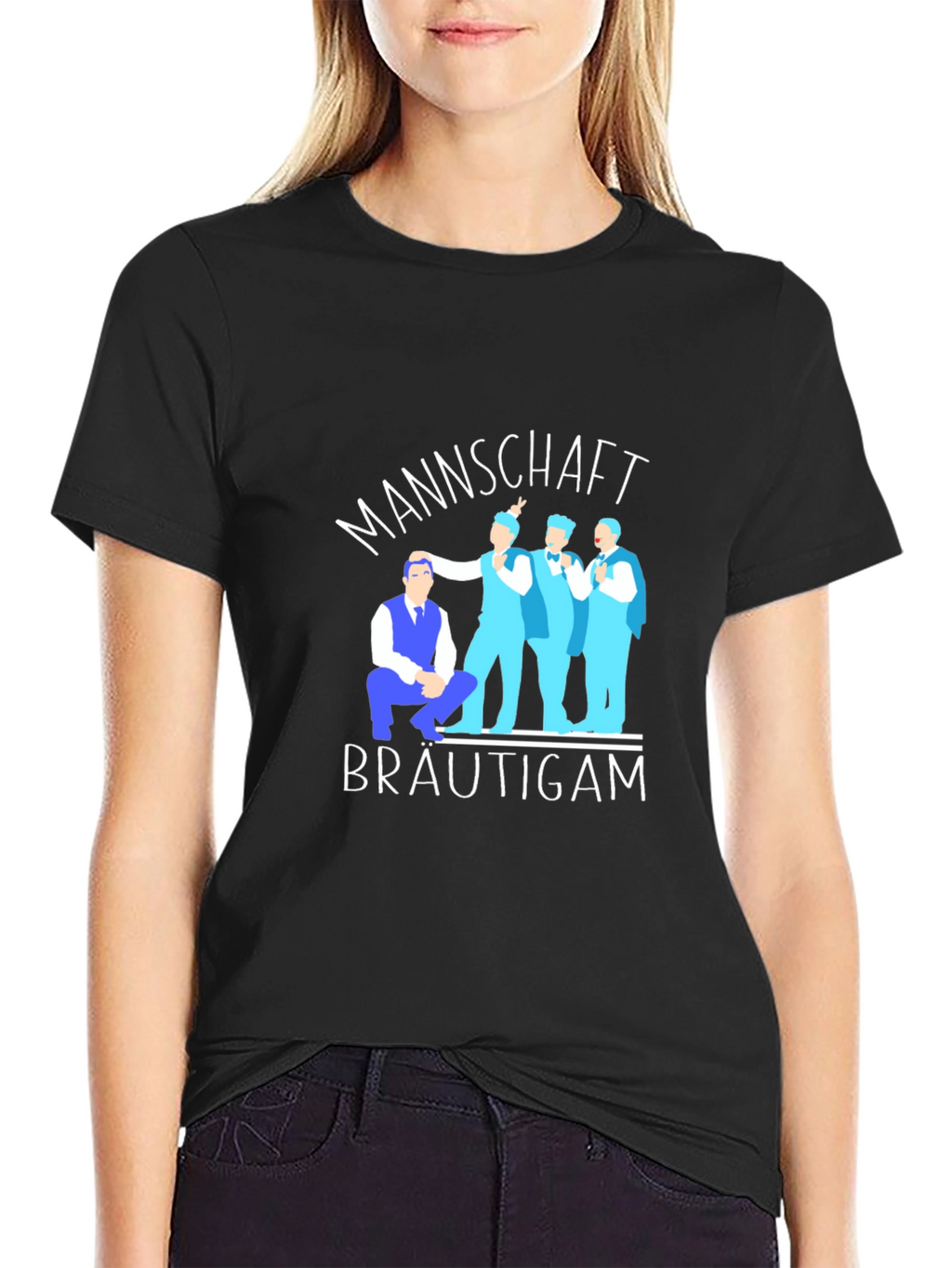 Mannschaft Bräutigam Groom Squad T-Shirt