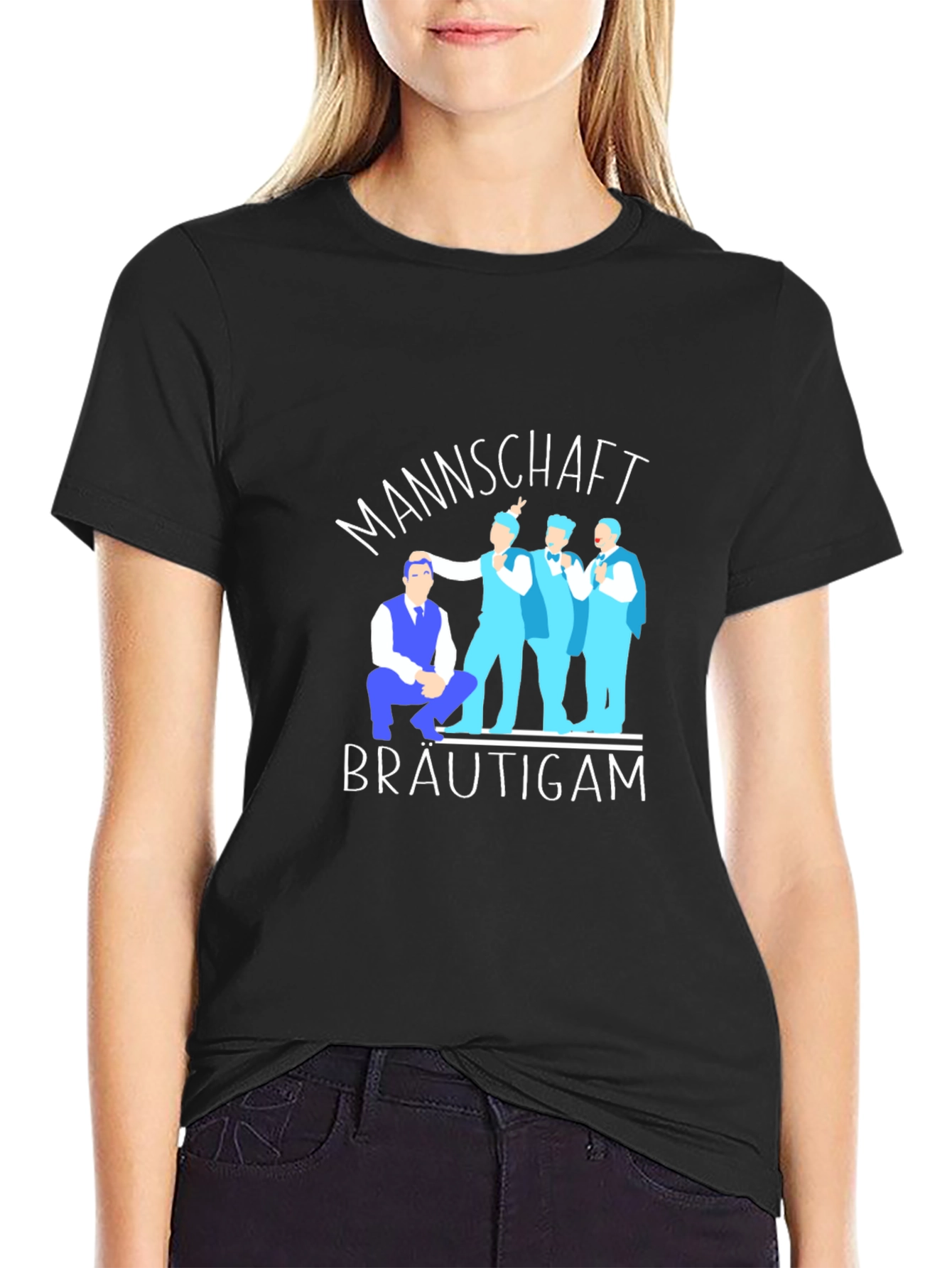 Mannschaft Bräutigam Groom Squad T-Shirt