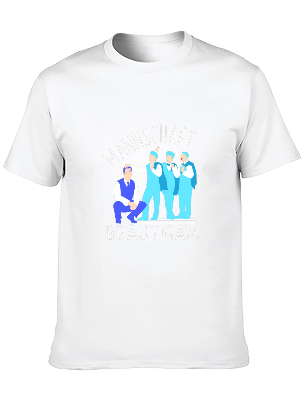 Mannschaft Bräutigam Groom Squad T-Shirt